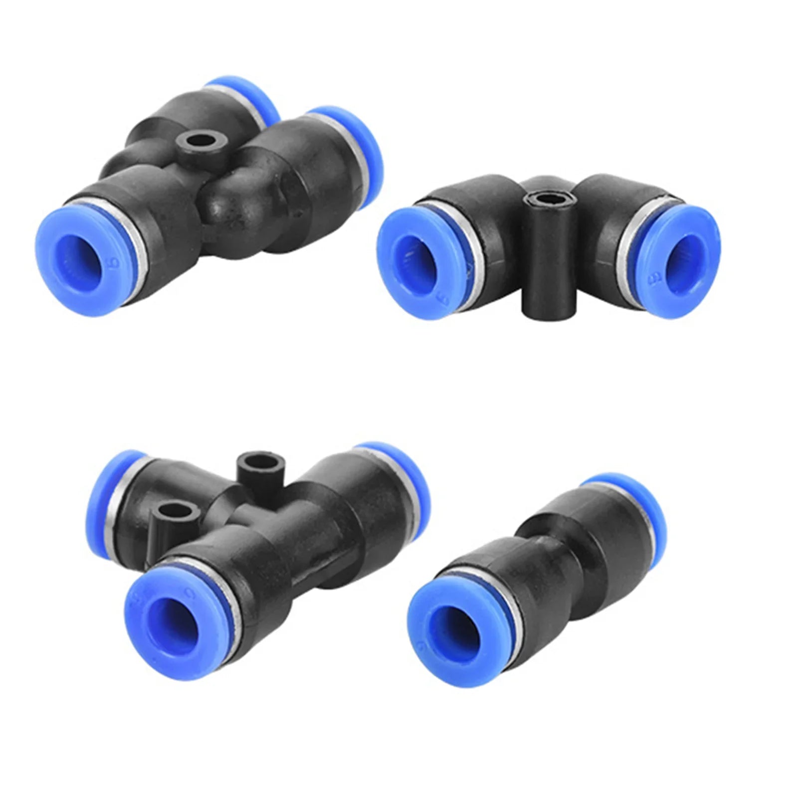 40 sztuk Szybko 6 mm OD linii lotniczych linii lotniczych Połączenia Połączenia