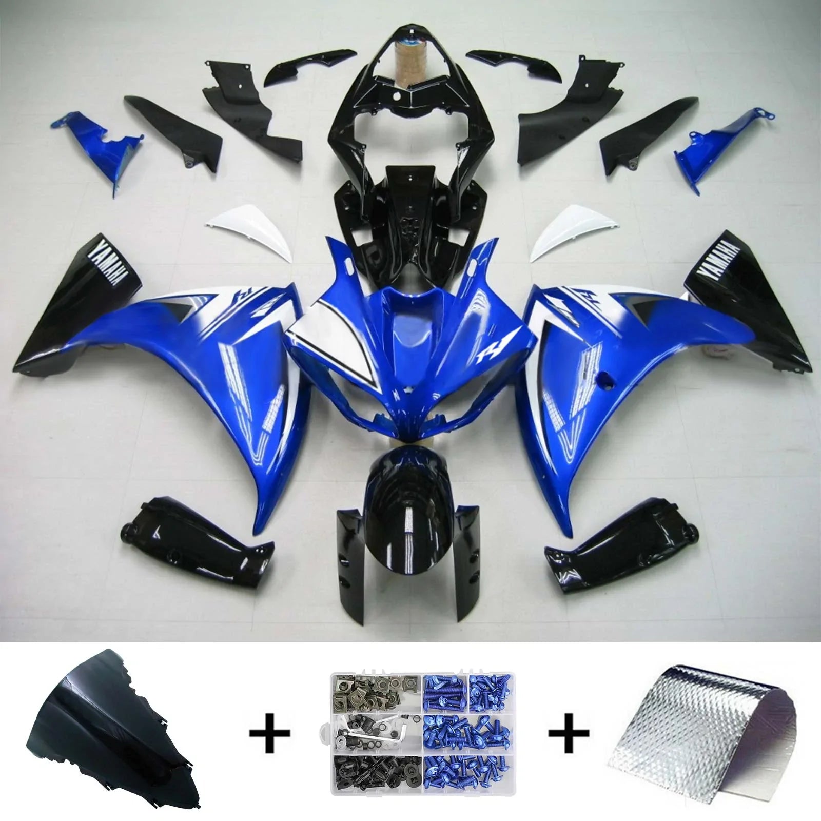 Kit carena Amotopart per Yamaha YZF 1000 R1 2009-2011 generico