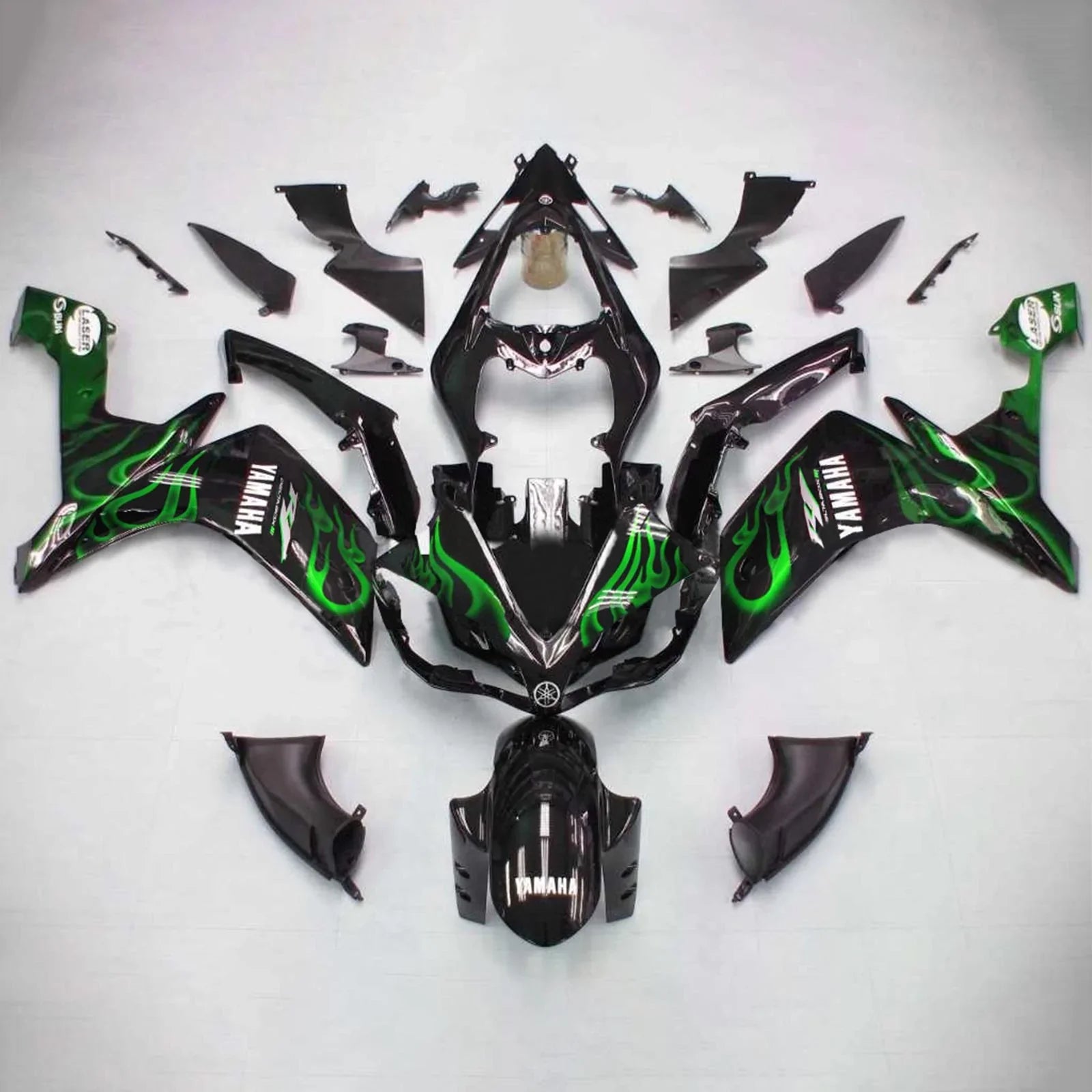 Kit de carénage Amotopart pour Yamaha YZF 1000 R1 2007-2008 générique