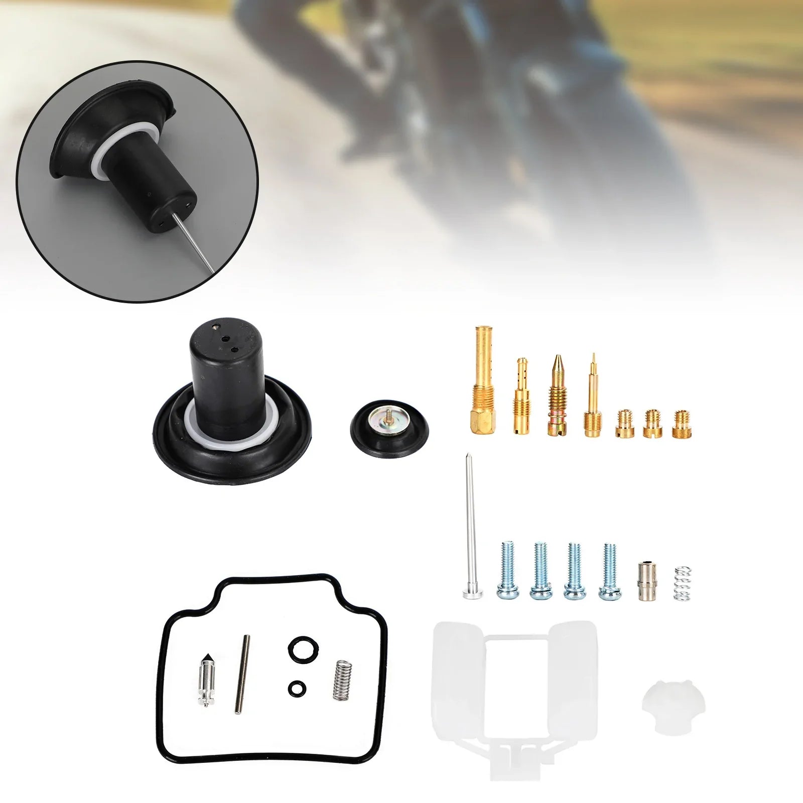 Komplet za obnovo uplinjača za Honda CN/CH250 Helix/Fusion 250 Big Ship22 generic