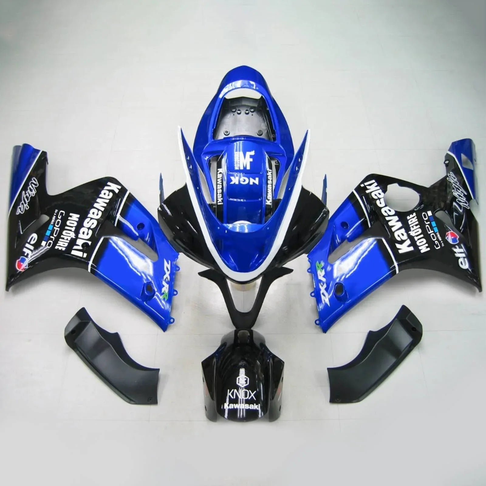 Zestaw owiewek Amotopart do Kawasaki ZX6R 636 2003-2004 Generic