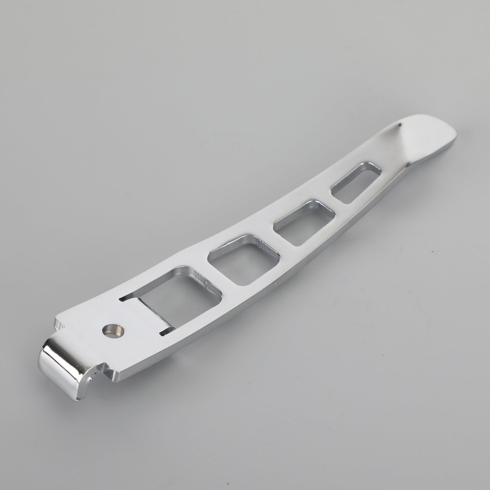 Estensione cavalletto per cavalletto moto cromata adatta per Harley Dyna Glide 93-17 generica