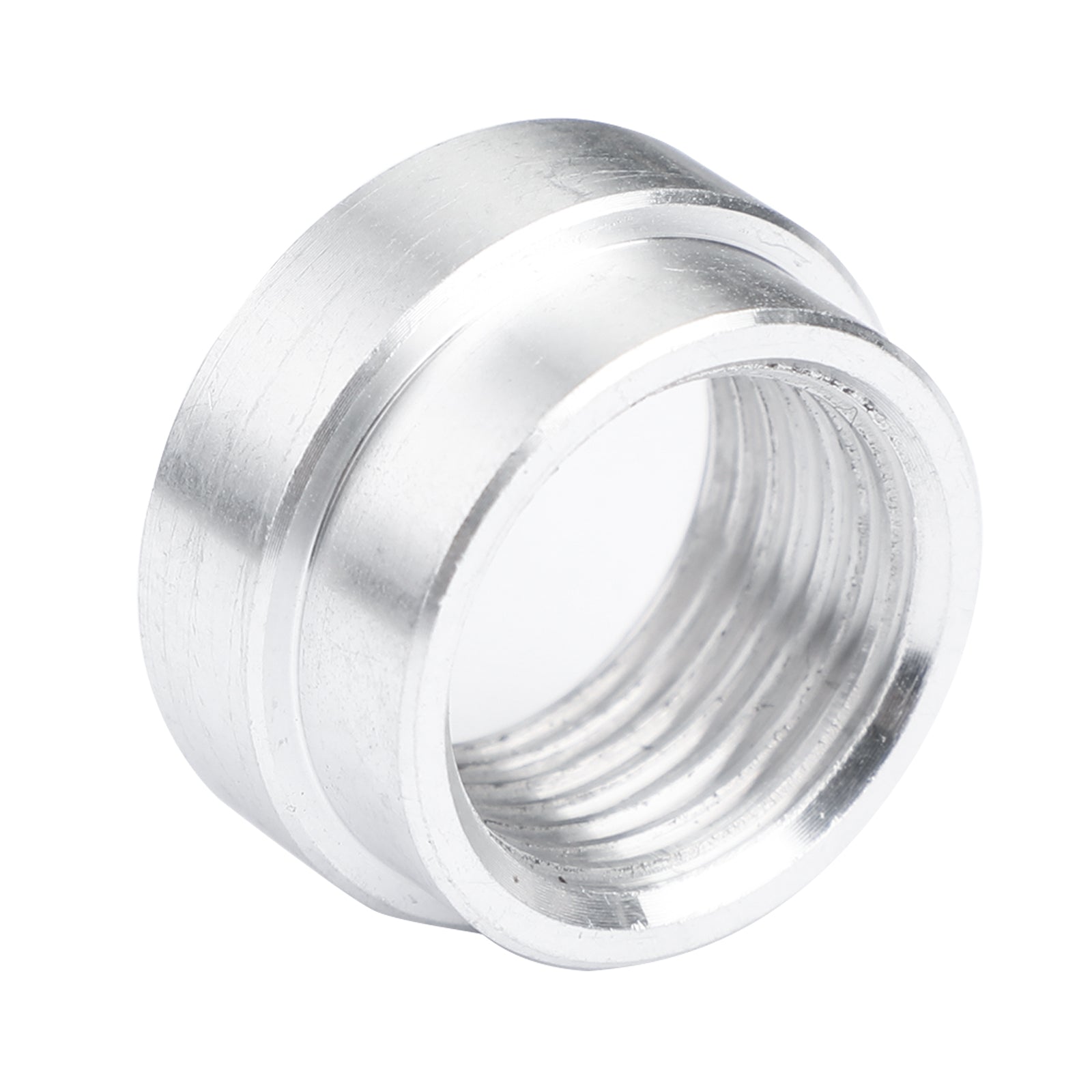 Bonde femelle en aluminium M18X1.5 à souder sur le raccord