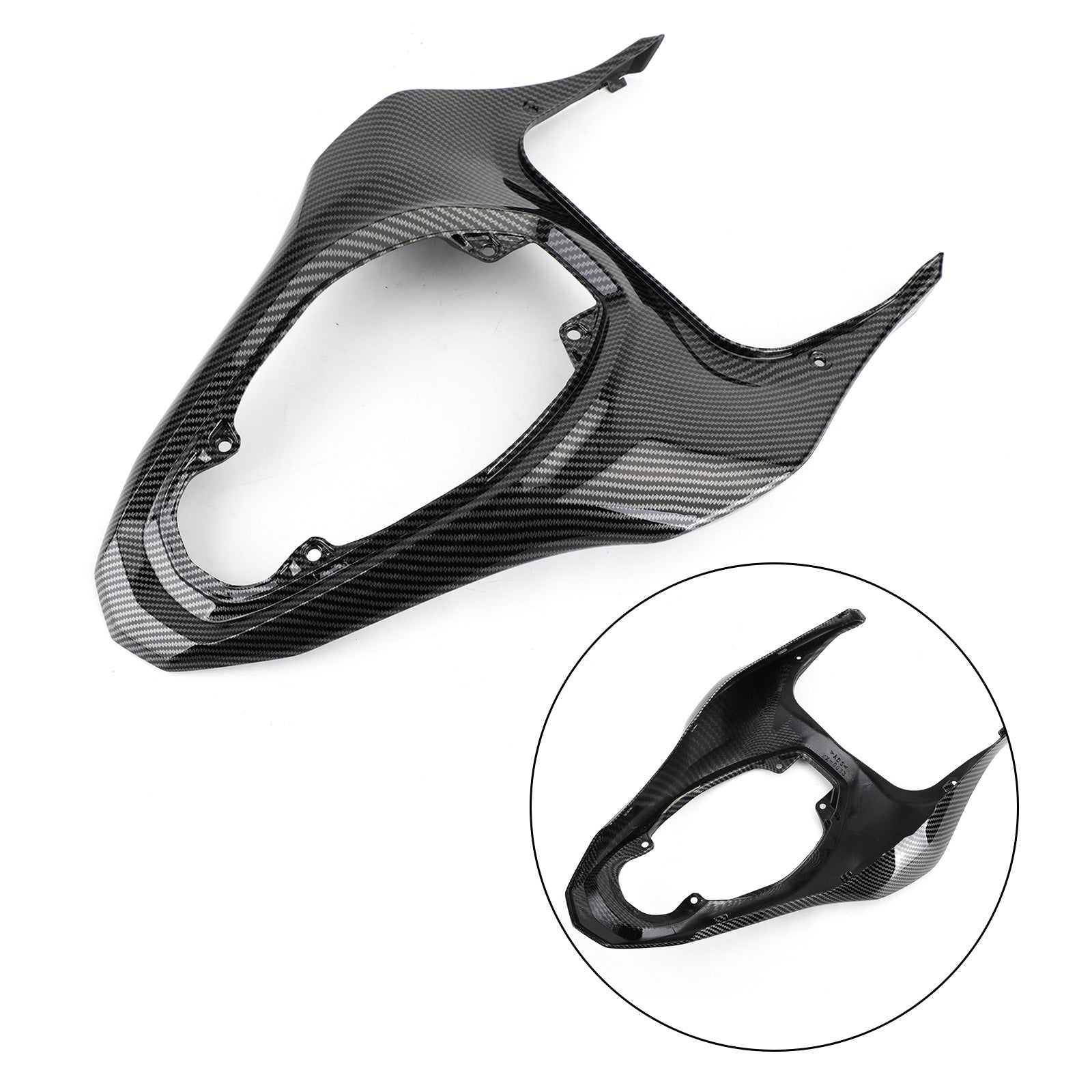 Carenado de asiento trasero de motocicleta apto para Kawasaki Z900 2017-2019 carbono genérico