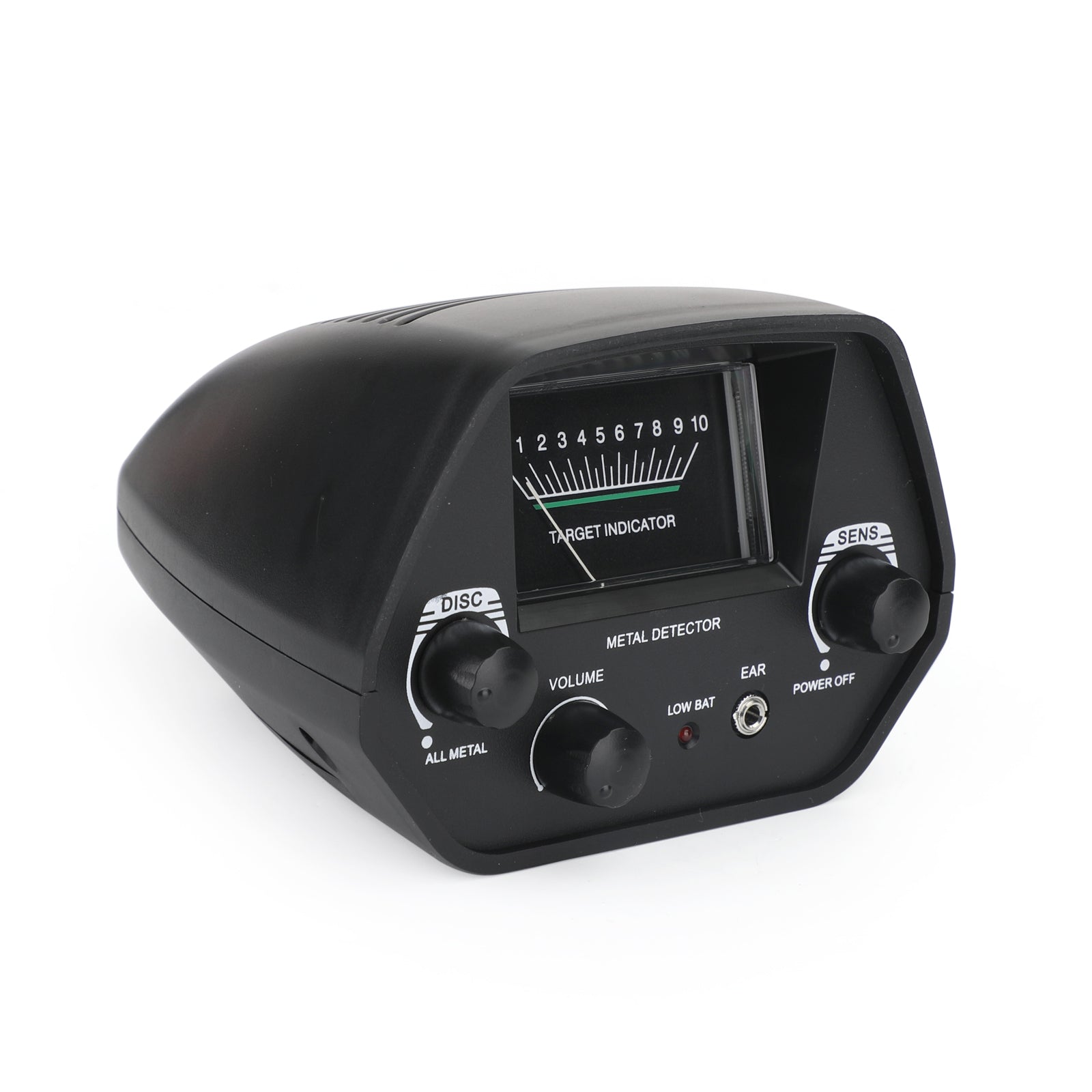 El detector de metales Hunter de sensibilidad profunda de 7,8" viene con auriculares Digger