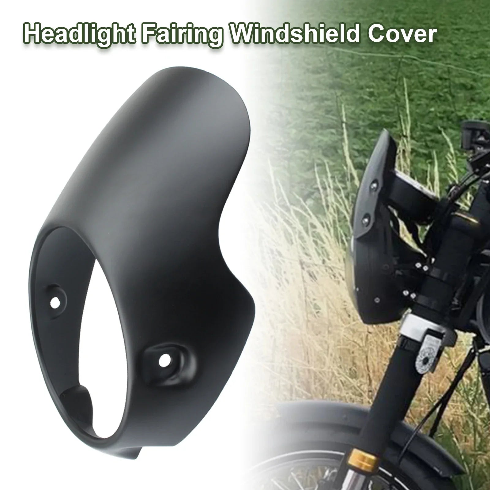 Couverture de pare-brise de carénage de phare pour CB150 Bonneville T100 Monster générique