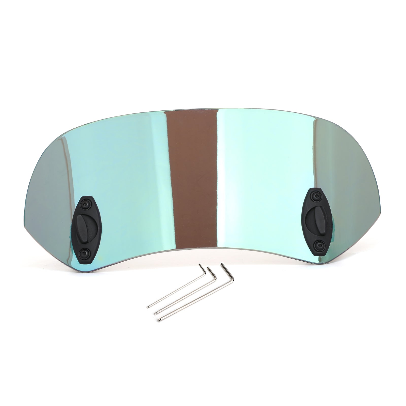 Clip regolabile in moto sul deflettore del vento di espansione del parabrezza