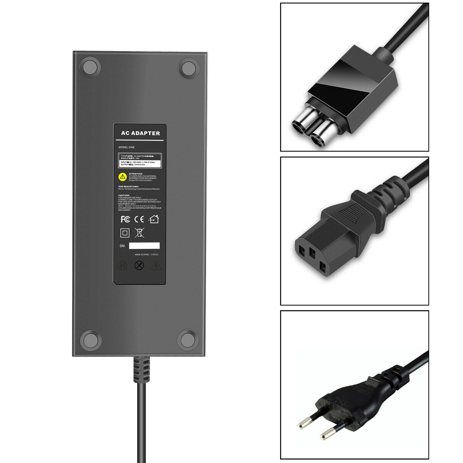 Adattatore AC 135W 10.83A Cavo alimentare per Xbox One Console UE