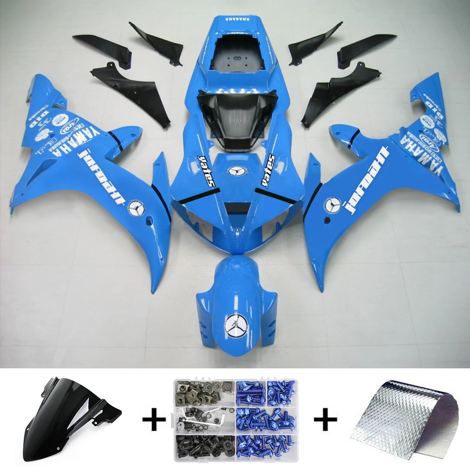 Amotopart suojasarja Yamaha YZF 1000 R1 2002-2003 geneeriselle