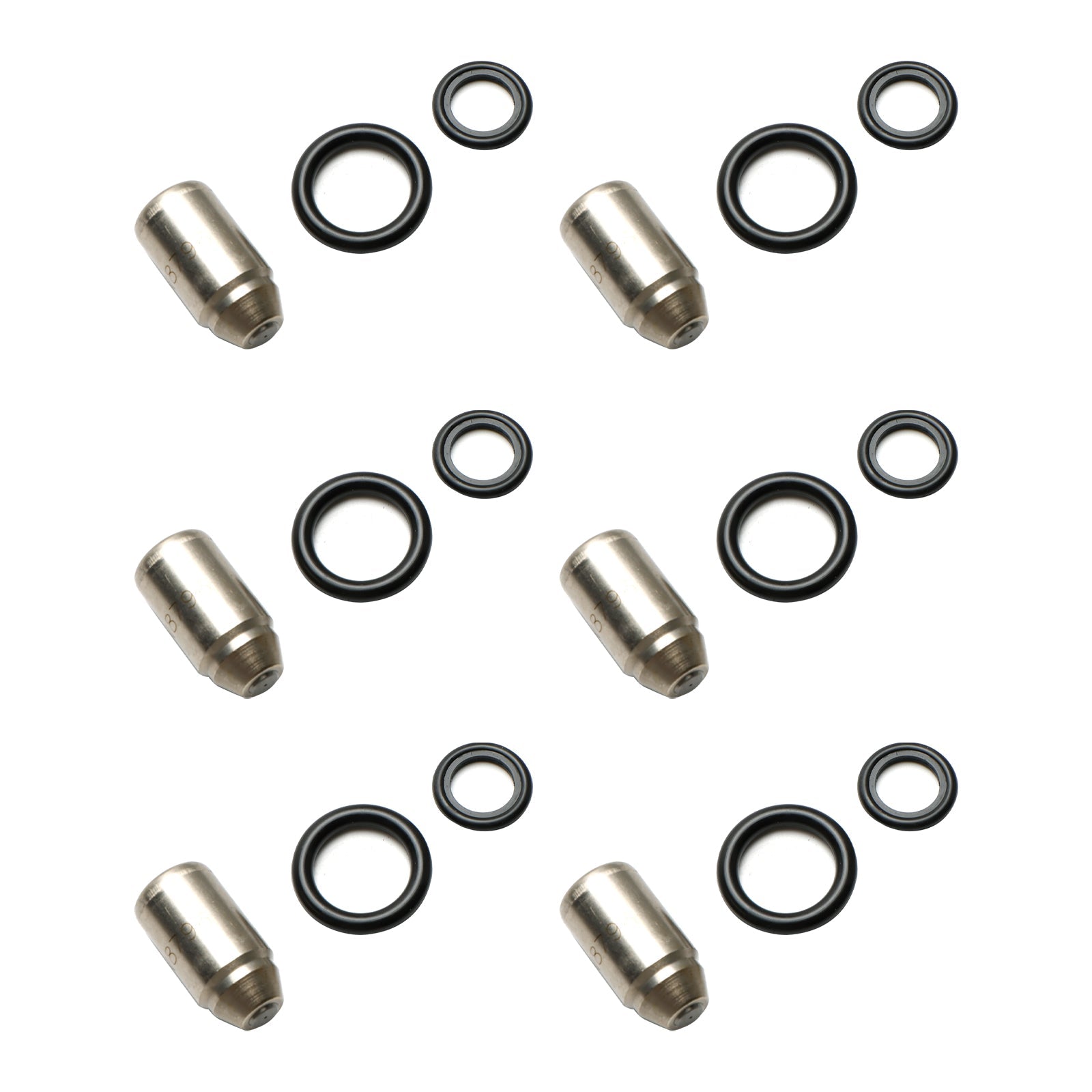 8N8796 6 stks Injectoren Nozzle Service Groep Fit Caterpillar 3304 3306 D330C D333C 7S-9891 7S-8722 8N-4694