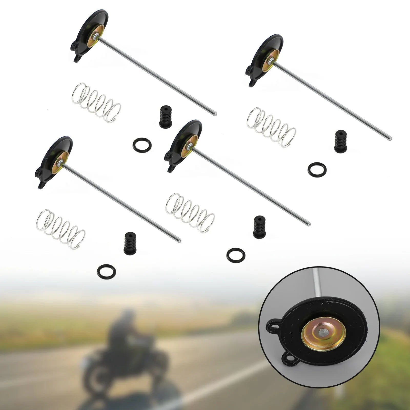 4x komplet za obnovo uplinjača za Honda CB750C 750 CUST CB900C 1980-1982 generic