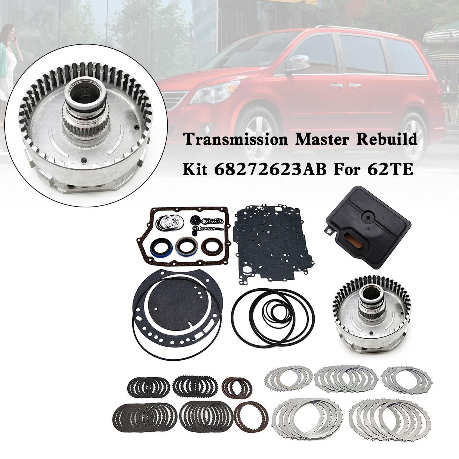 Kit di ricostruzione principale della trasmissione 68272623AB per 62TE