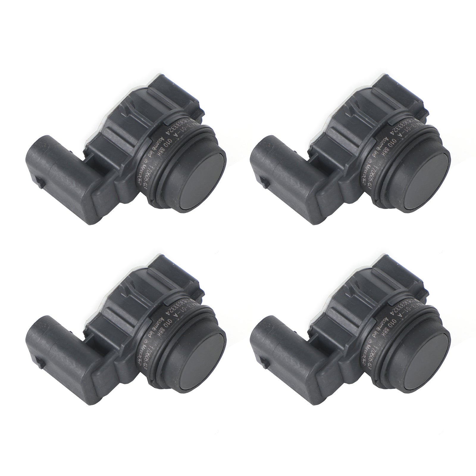 4X Ultrasone PDC-parkeersensor 1048473-01-A voor Tesla Model SX 2014-2016 Generiek