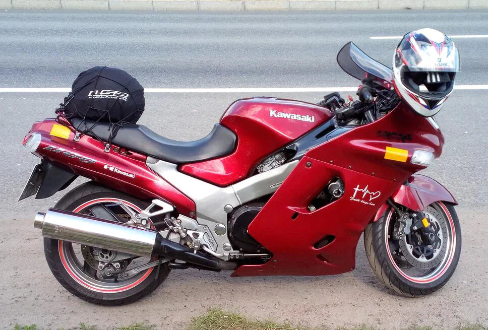 Amotopart Kawasaki ZZR1100 1993-2003 kunststof kuipwerkset