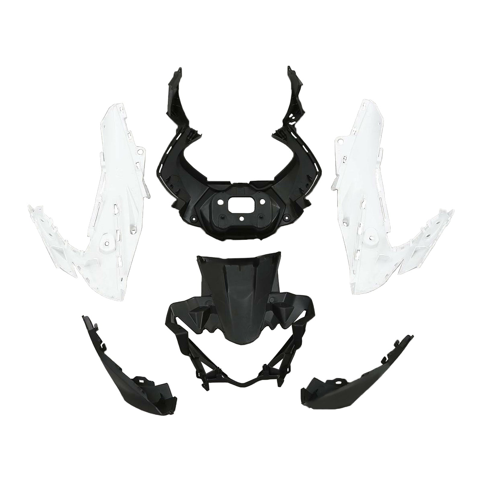 Amotopart Suzuki GSX250R 2017-2020 Ongelakte kuipspuitgietmatrijs