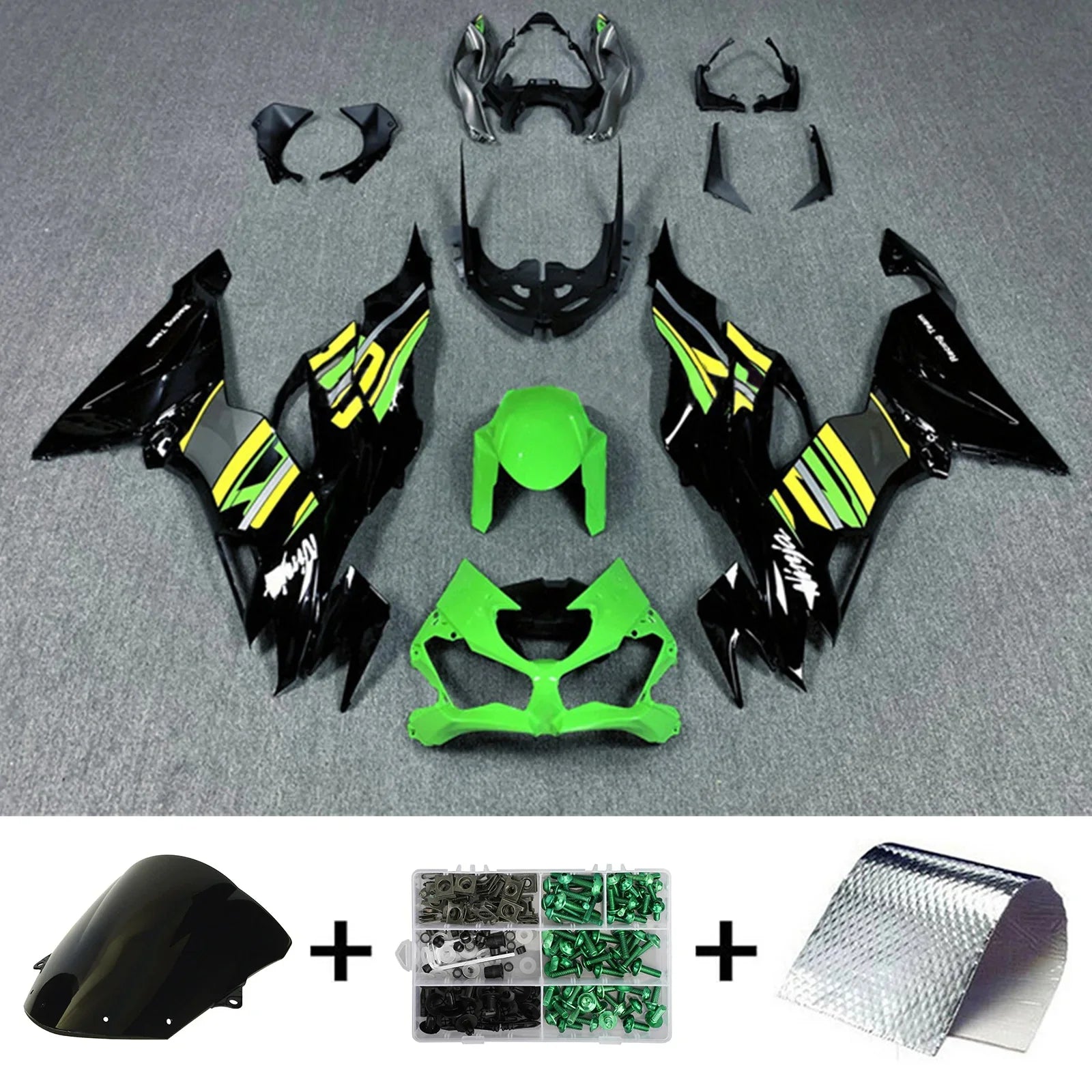 Amotopart Kawasaki ZX6R kuipset 2019-2022