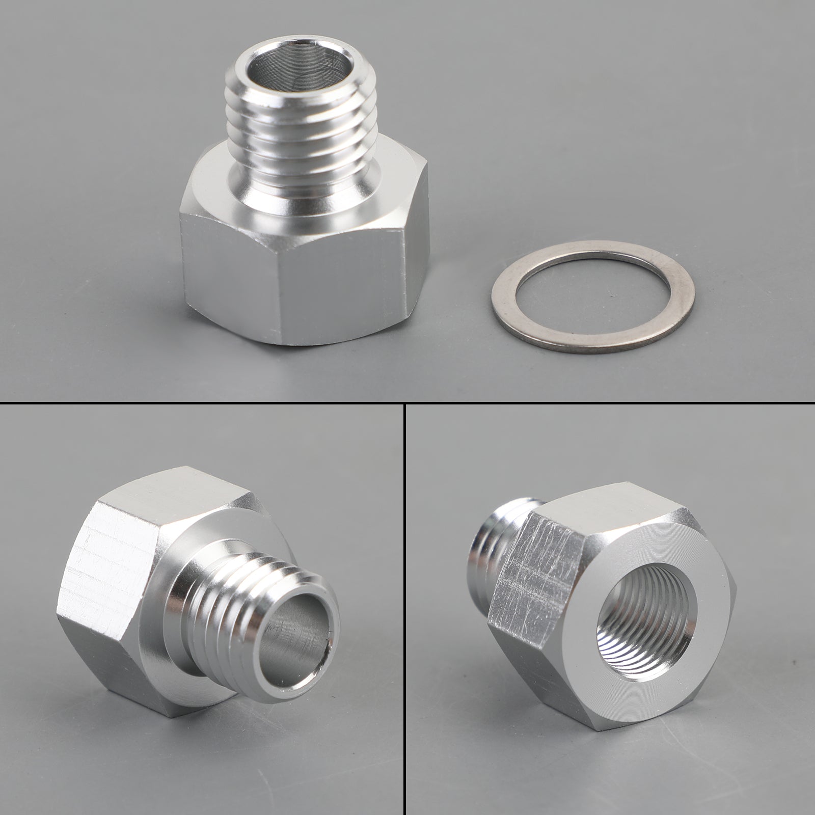 Moottoriöljynpaineanturin sovitin M12X1.5Mm 1/8 Npt Gm Ls alumiiniin