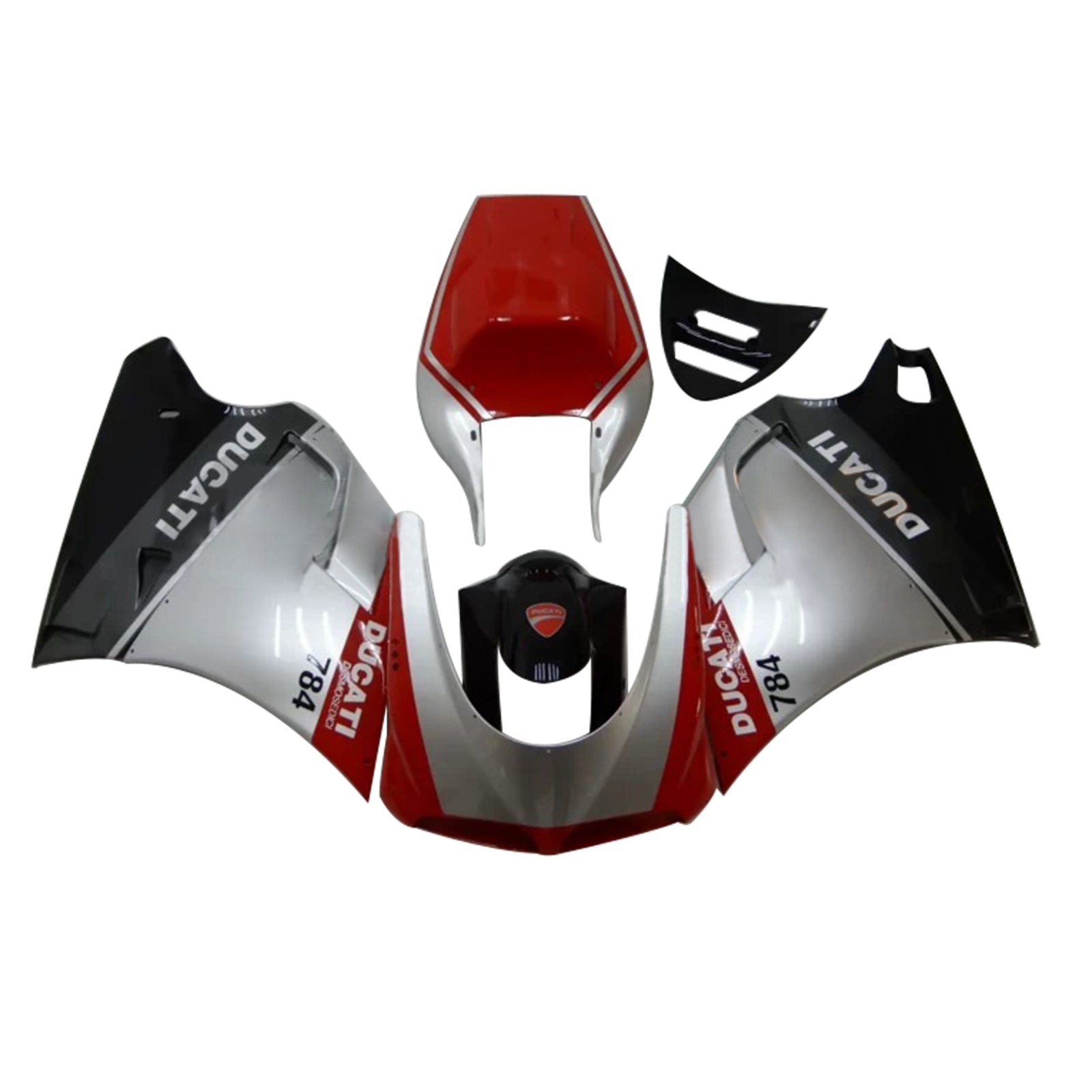 Amotopart Ducati 996 748 1996-2002 Zestaw nadwozia ABS Fairing