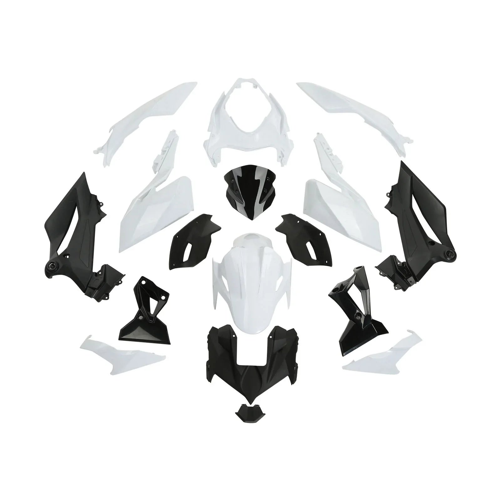 Amotopart Kawasaki Z400 2018-2020 Ongelakte kuip spuitgieten