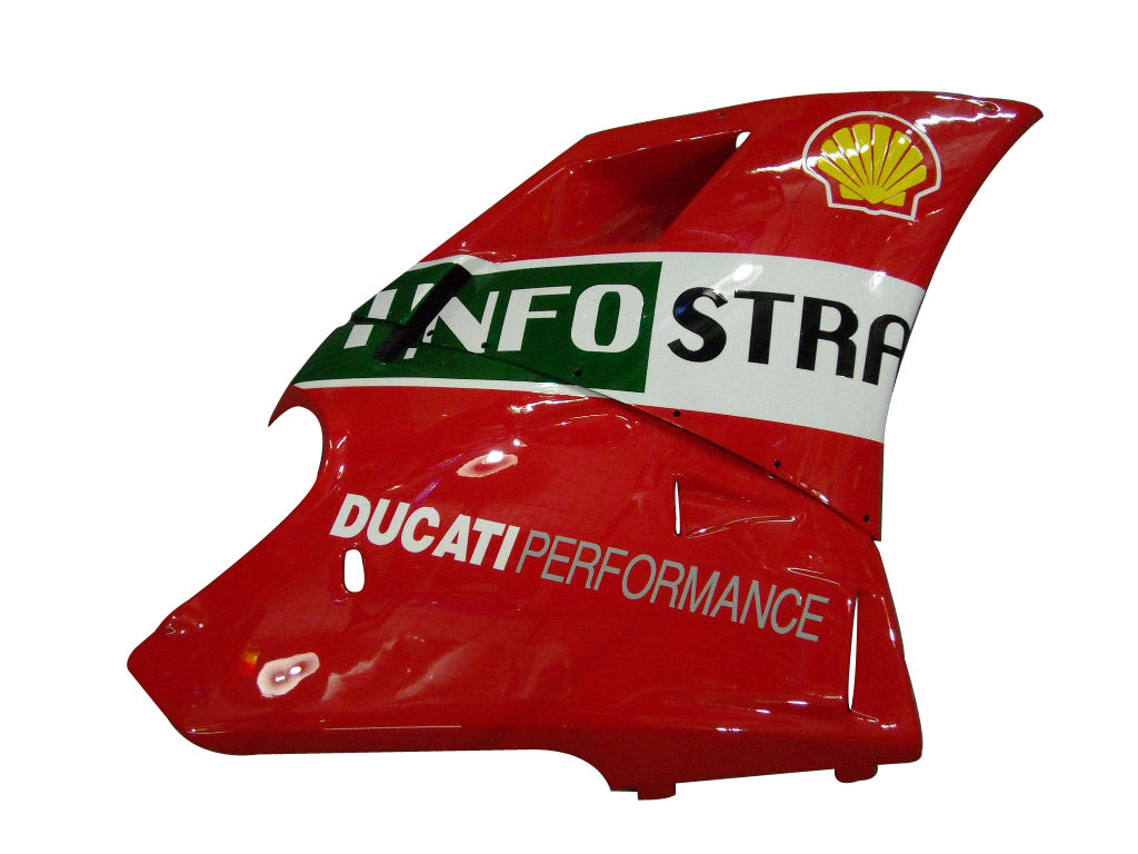 Carene Amotopart per Ducati 996 Rosso Bianco Infostrada 1996-2002 Generico