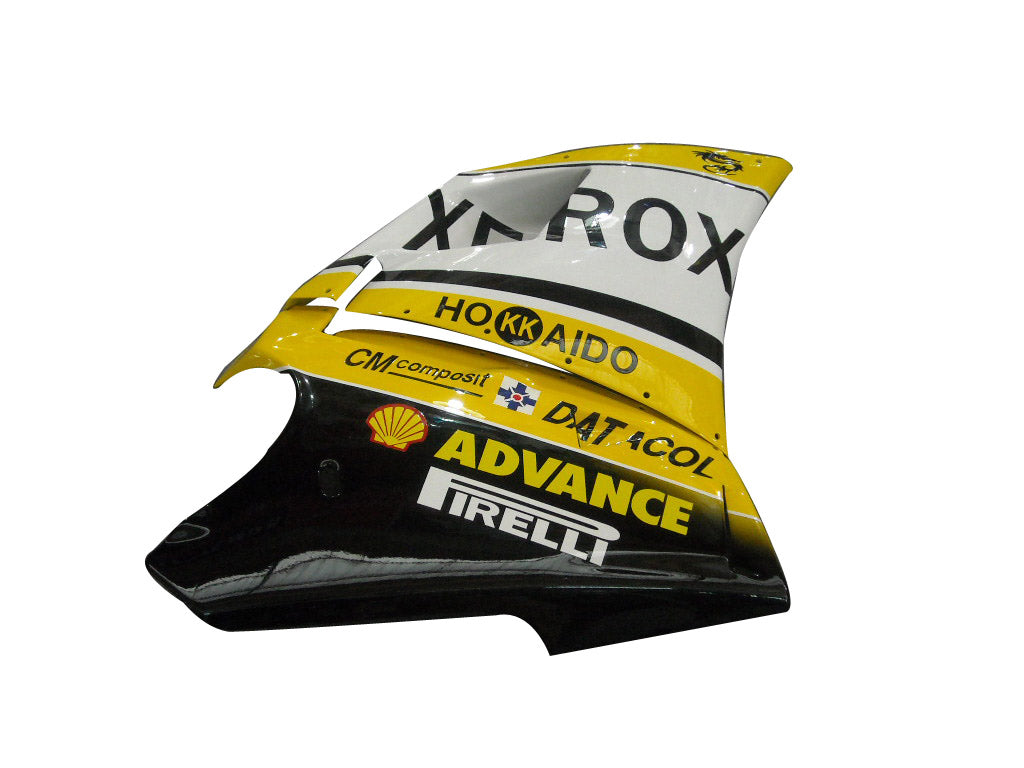 Carénages Amotopart pour 1996-2002 Ducati 996 Jaune Blanc Xerox Generic