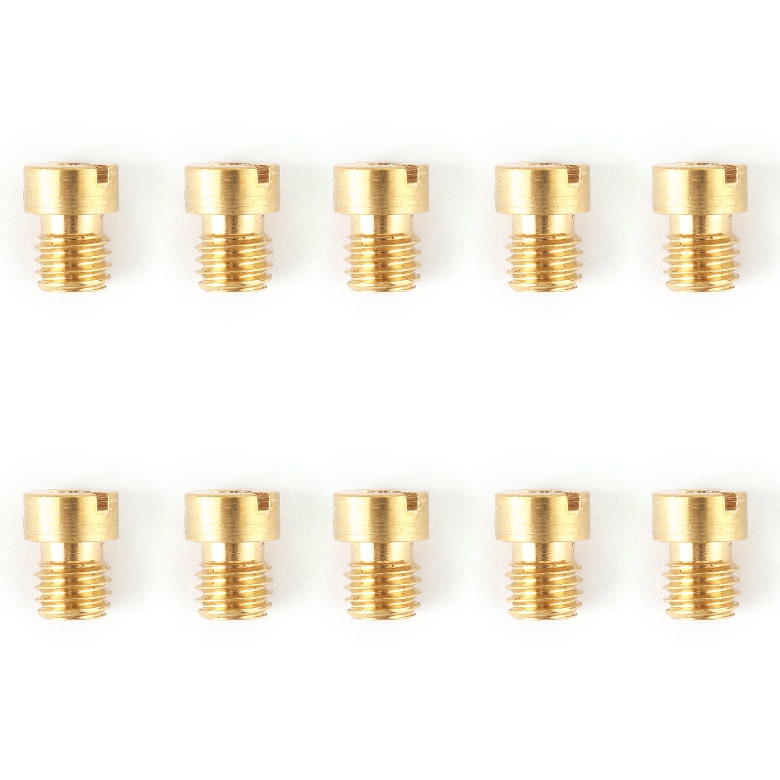 Ensemble de buses de Jets principaux de carburateur 10 pièces 5MM pour carburateur Dellorto 75-98 Carb générique