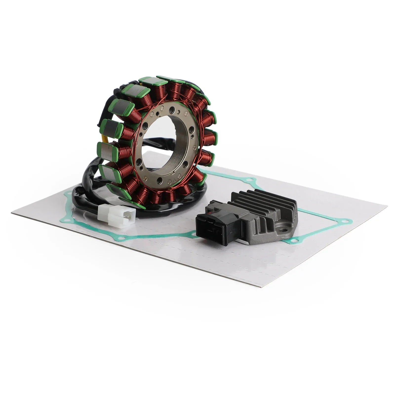 2001-2003 Honda VT750 C C2 Shadow ACE Magneto Stator + Spanningsgelijkrichter + Pakking Fedex Express