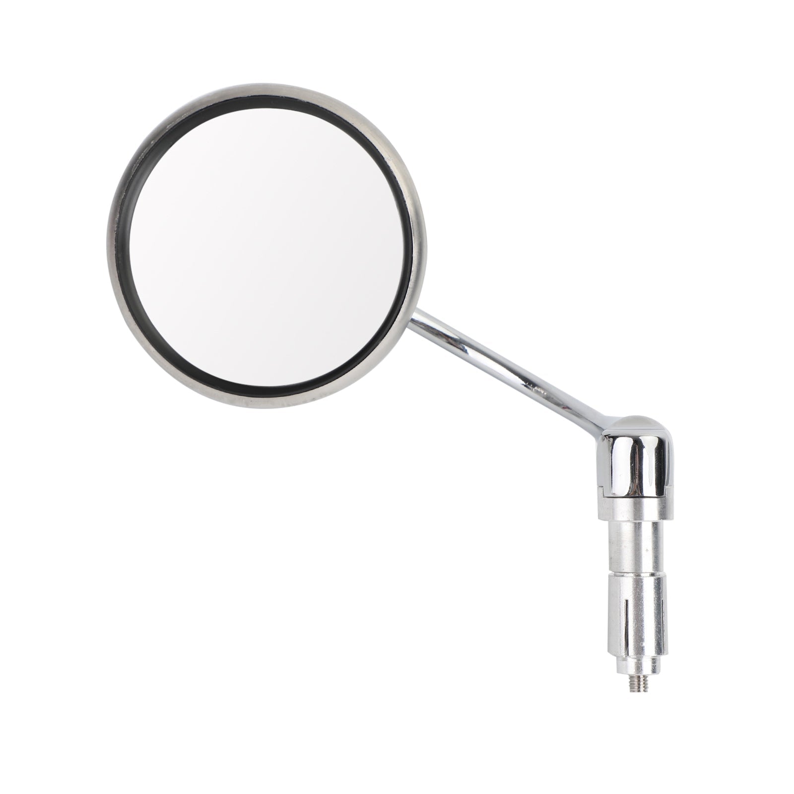 Rétroviseurs d'extrémité de guidon chromés pour moto Cafe Racer Old School Clubman 22mm générique