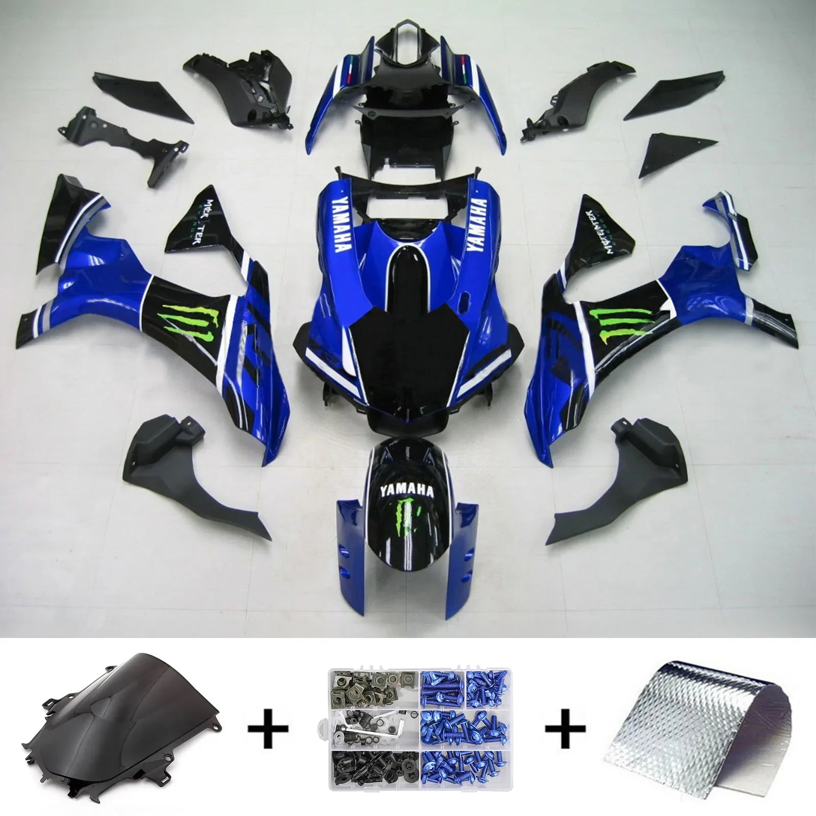Amotopart Sealing Kit za Yamaha YZF 1000 R1 2015-2019 Generic