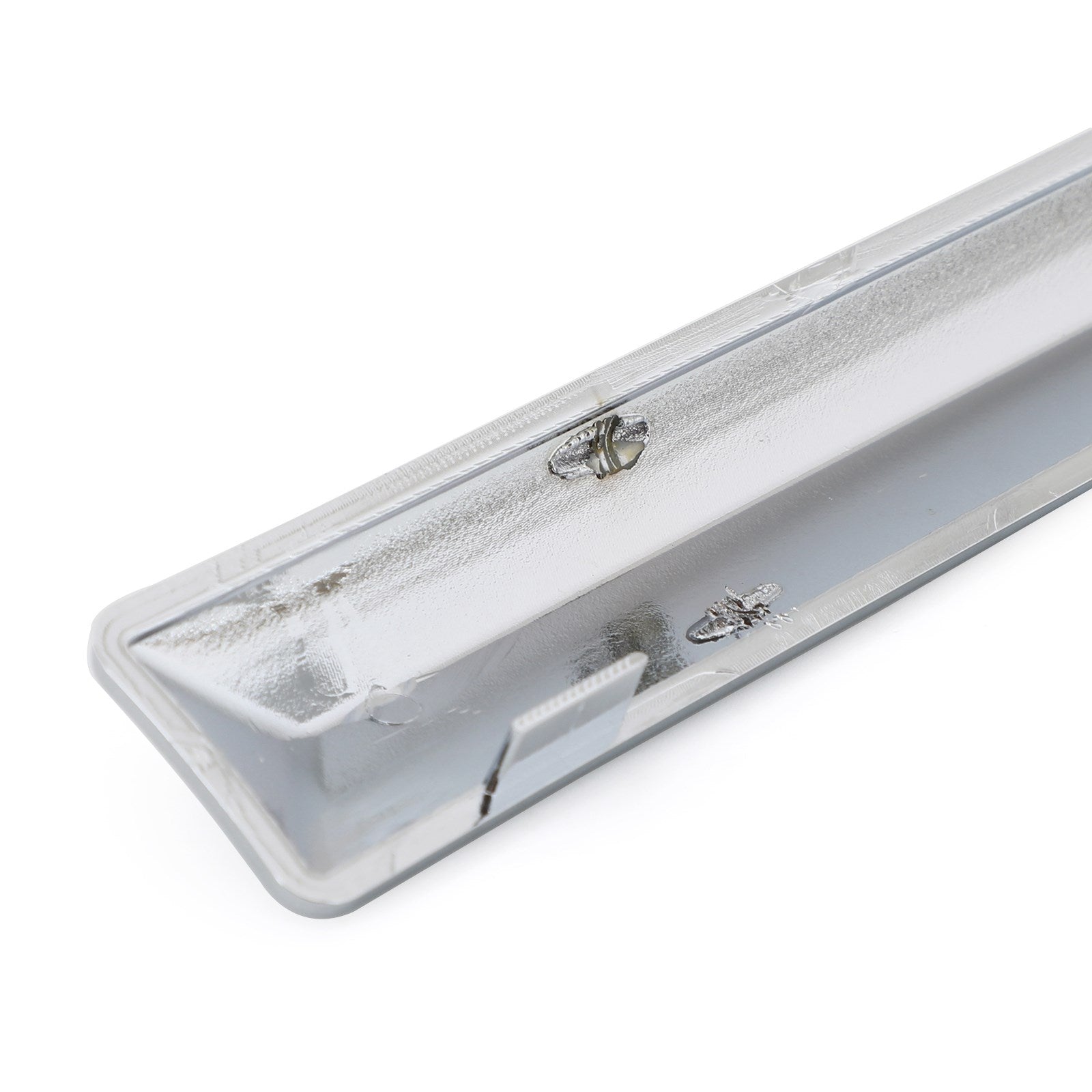 Fiat 500 2007-2015 Paire Chrome Pare-chocs Avant Grille Supérieure Moulure Garniture