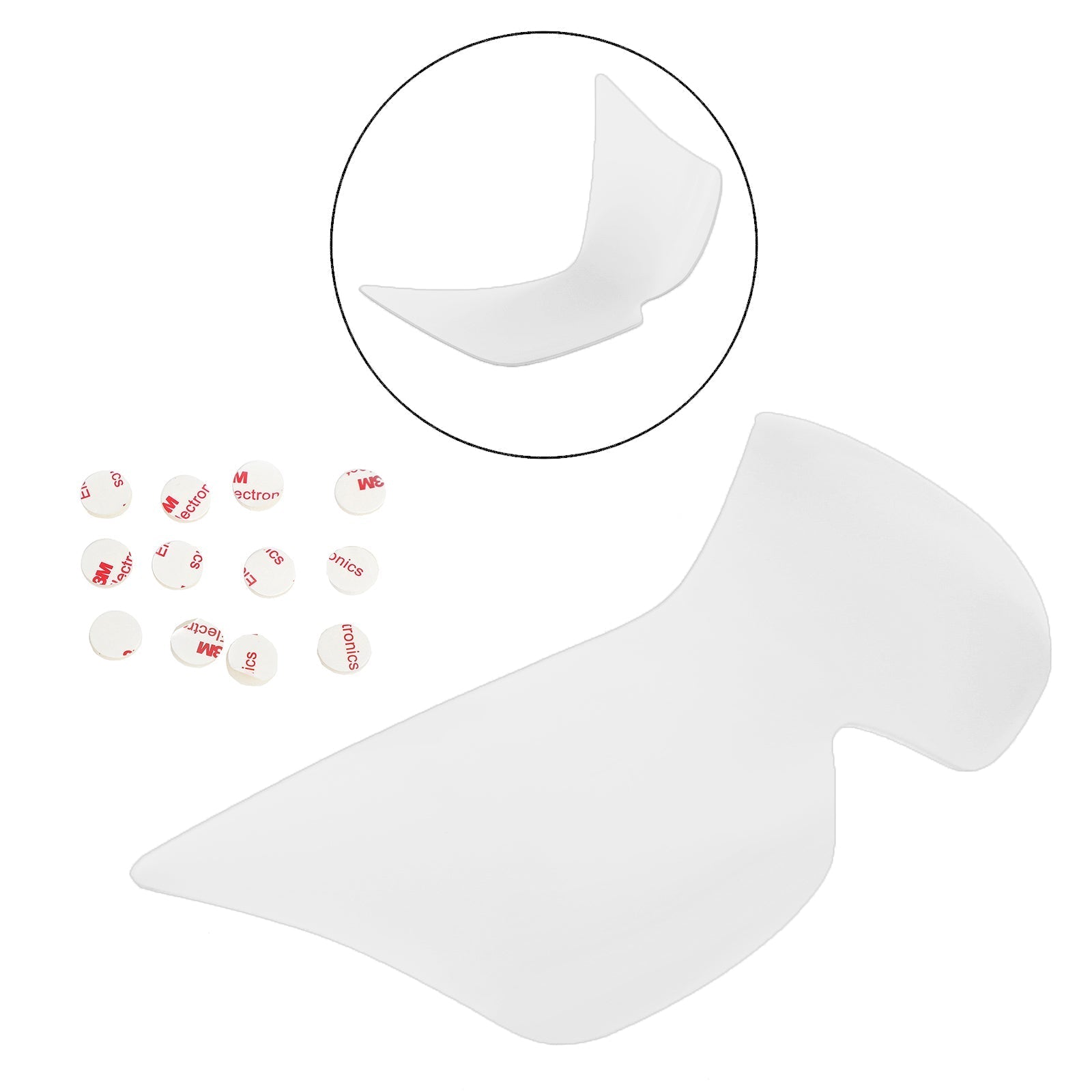 Beschermende deksel van koplamplens voor koplamp voor Kawasaki Ninja Z1000 03-06 Blue Generic