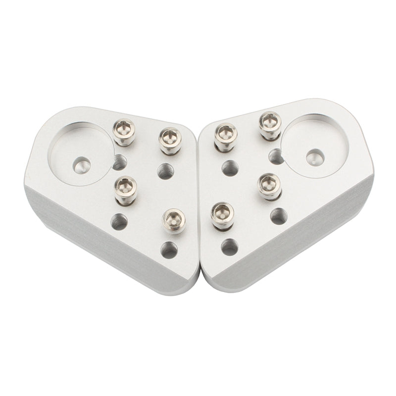 Rialzi manubrio in alluminio da 1" per BMW R 850 1100 1150 R RT / R 1200 RT 93 - 13 Generico