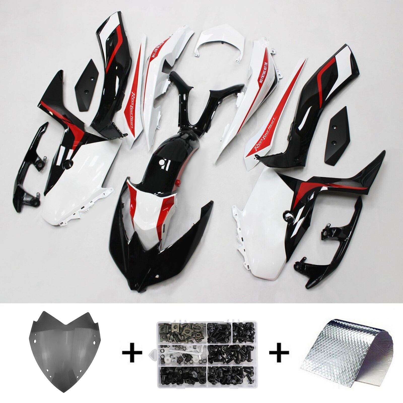 Kit carena Amotopart 2017-2021 Yamaha XMAX300