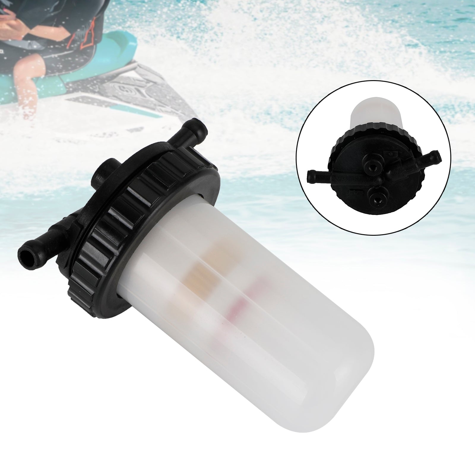 Filtro de combustible del motor fueraborda 65L-24560 de Yamaha 2 tiempos 150HP - 250HP