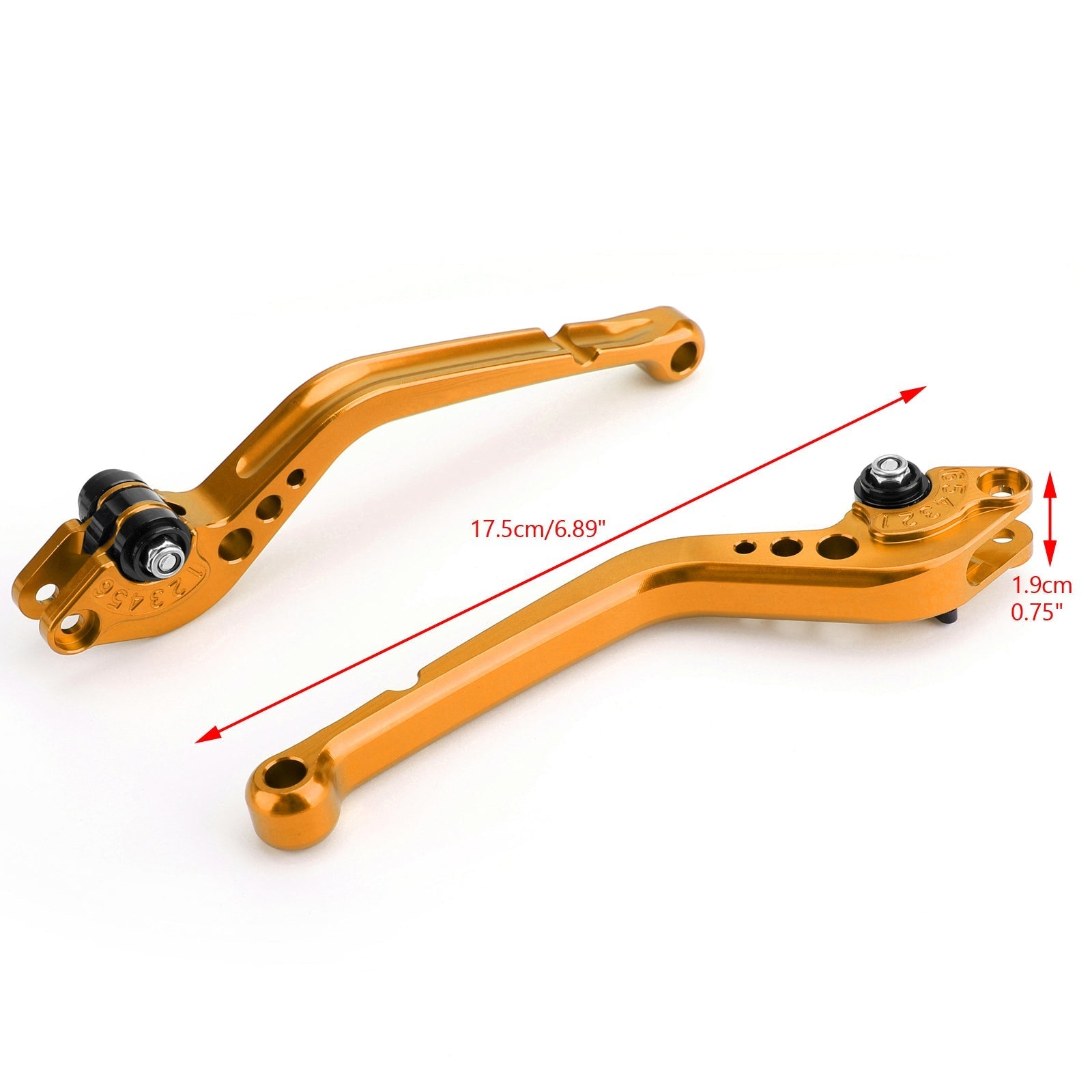 Zavorna ročica dolge sklopke za KTM 390 2019 Silver Generic