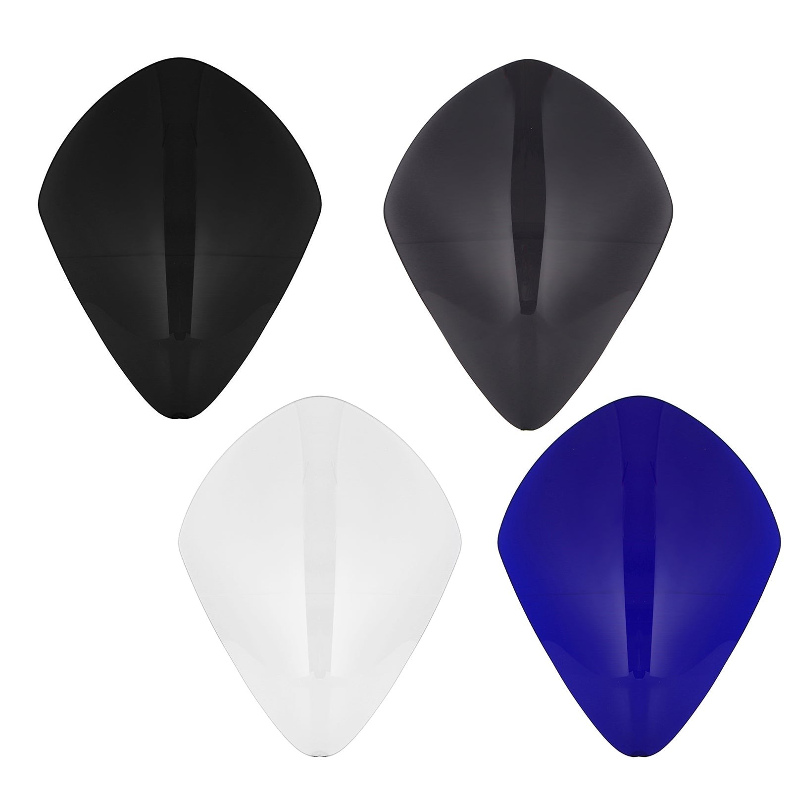 Voorlamp Lensbeschermer voor Suzuki GSXR1000 GSXR 1000 07-08 Generiek blauw