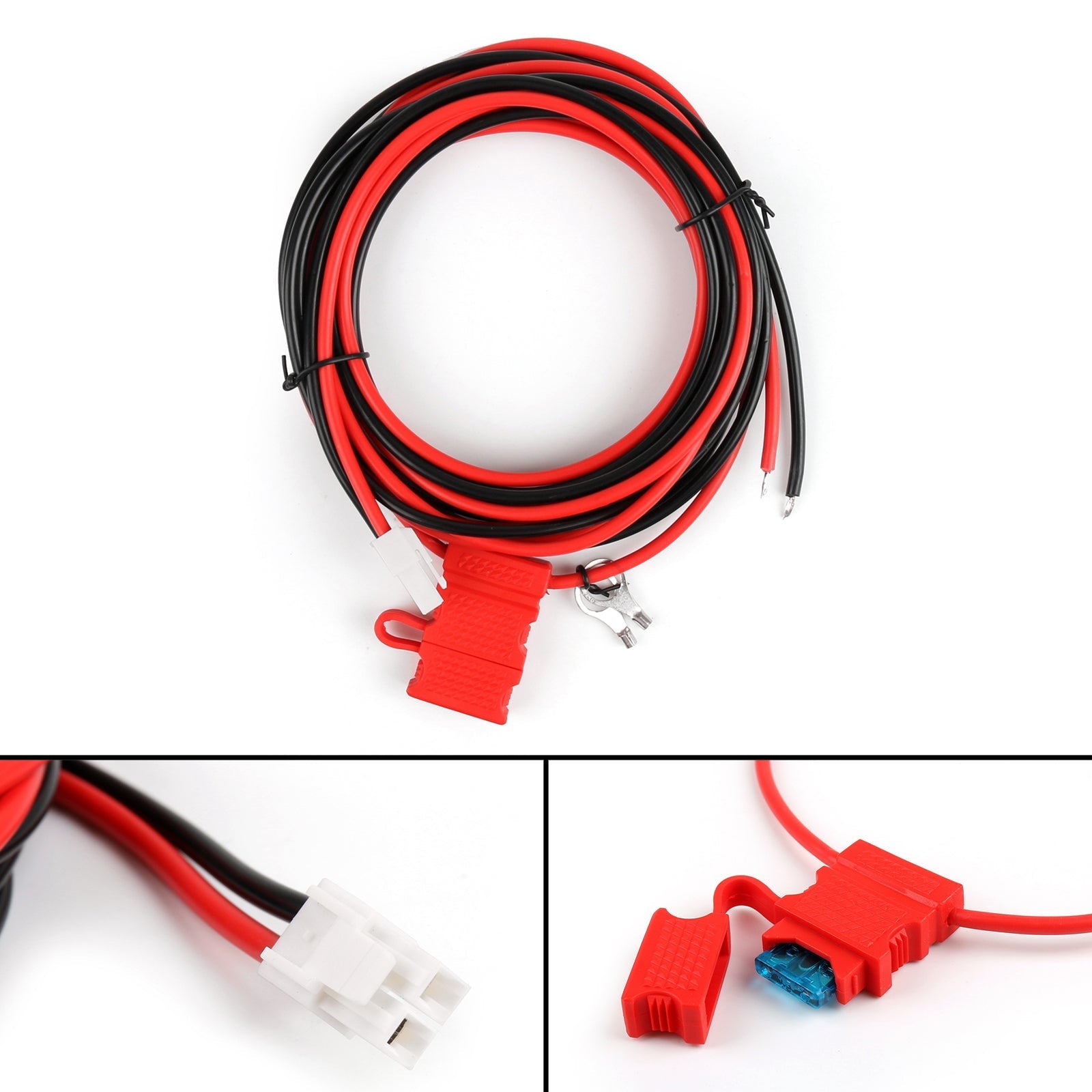 12 V DC Cable kablowy Papieranność Lostowanie do Hytera MD780 MD650 Radio 1,5 m 3M 3M