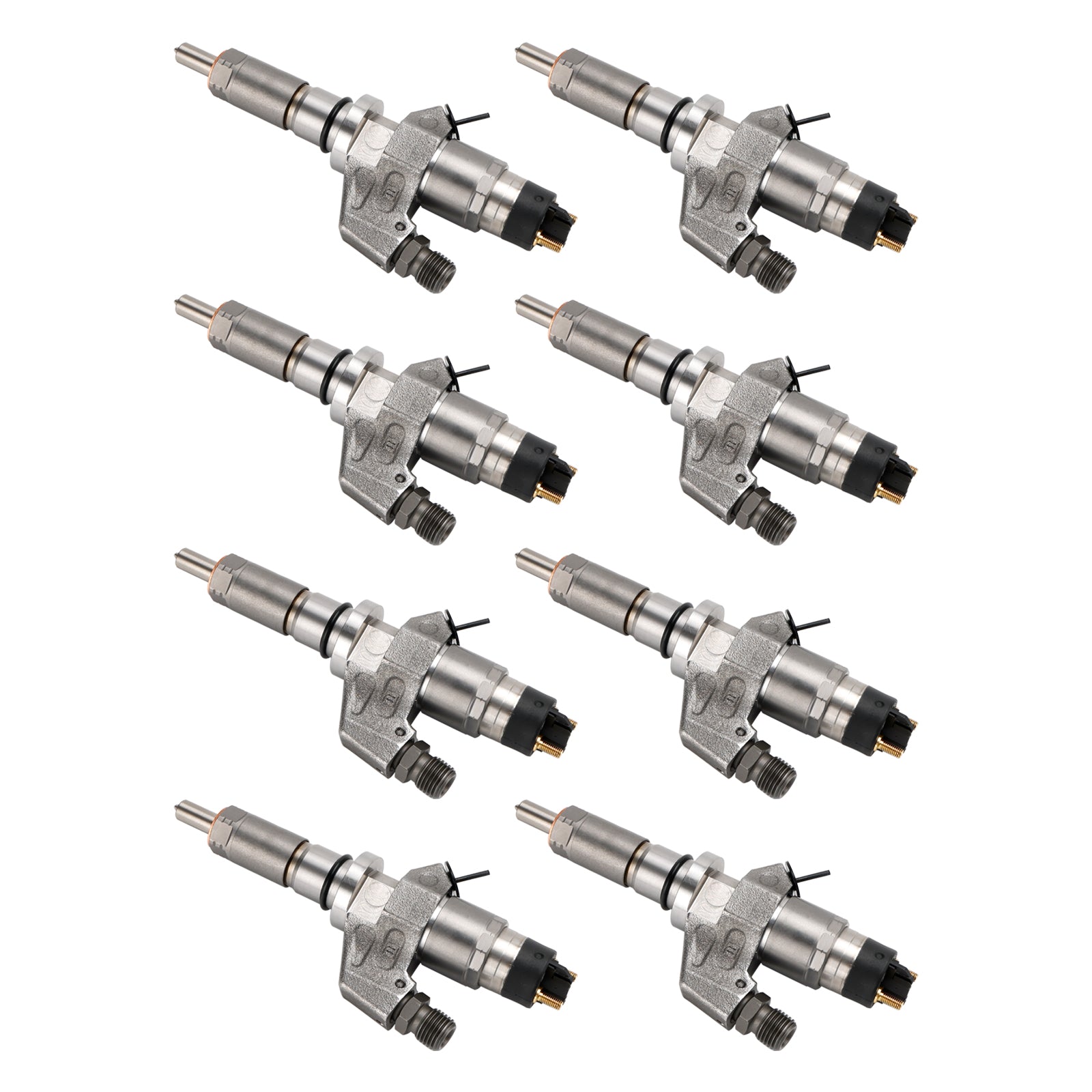 8 inyectores de combustible 0445120008 para Duramax Fit Chevy Silverado 2001-2004,5