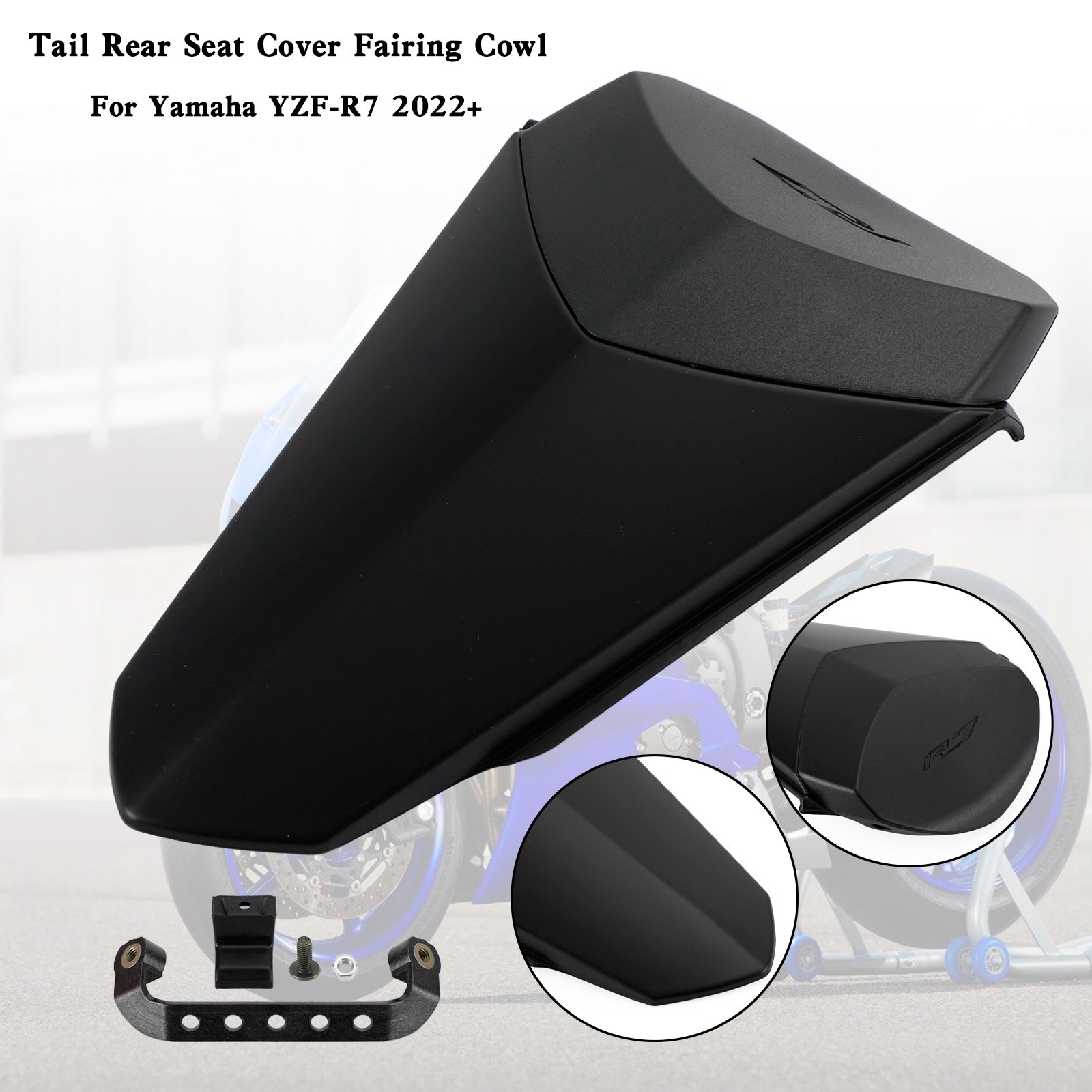 2022 YAMAHA YZF-R7 YZF R7 Cubierta de carenado del asiento trasero trasero