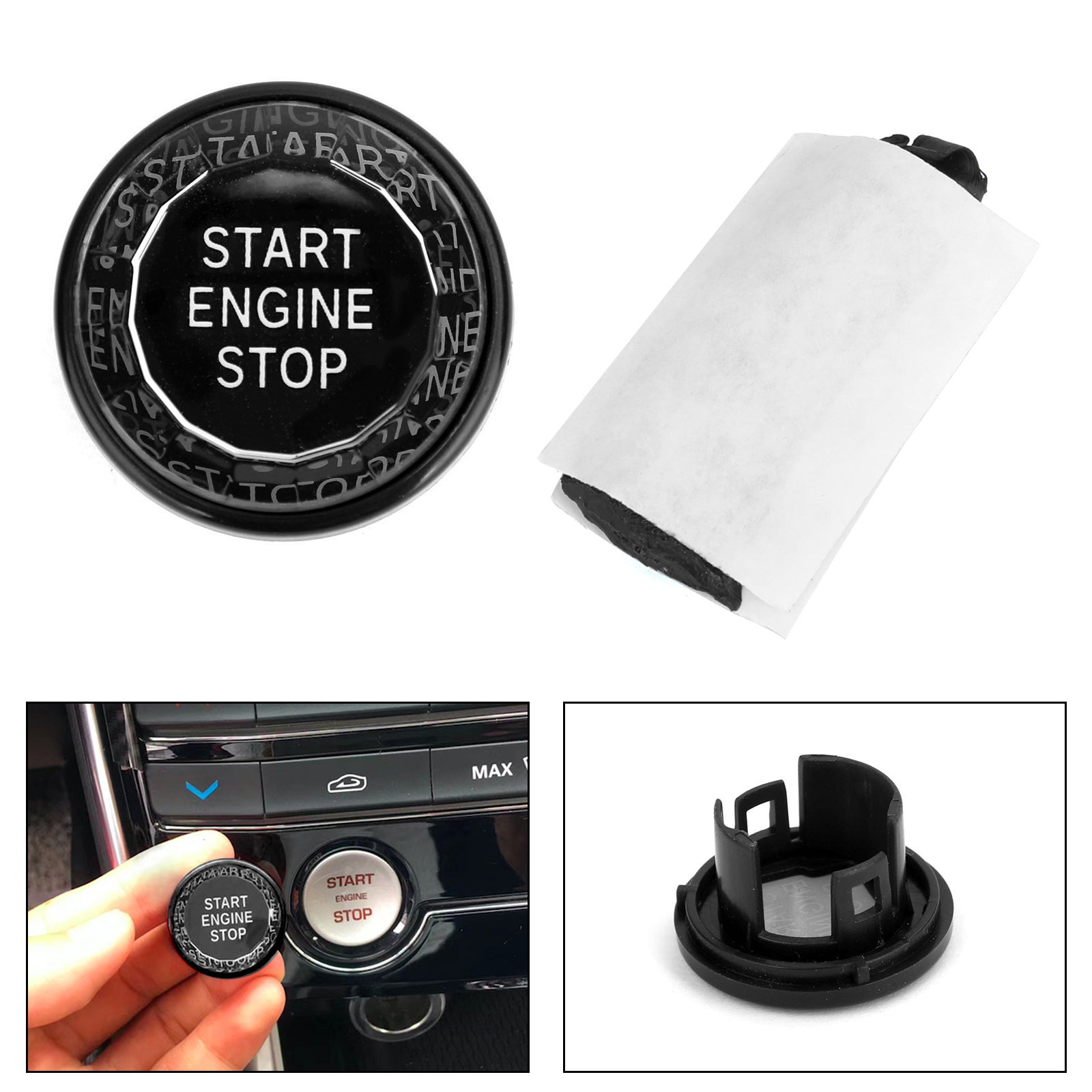 Jaguar XF XE F-Pace Engine START STOP PUSH GUTK SWITCH DECOR