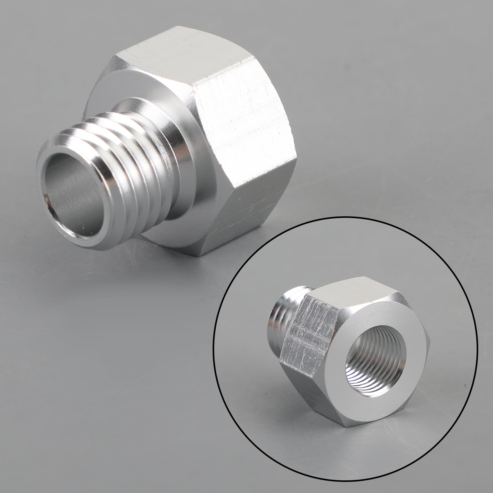 Moottoriöljynpaineanturin sovitin M12X1.5Mm 1/8 Npt Gm Ls alumiiniin