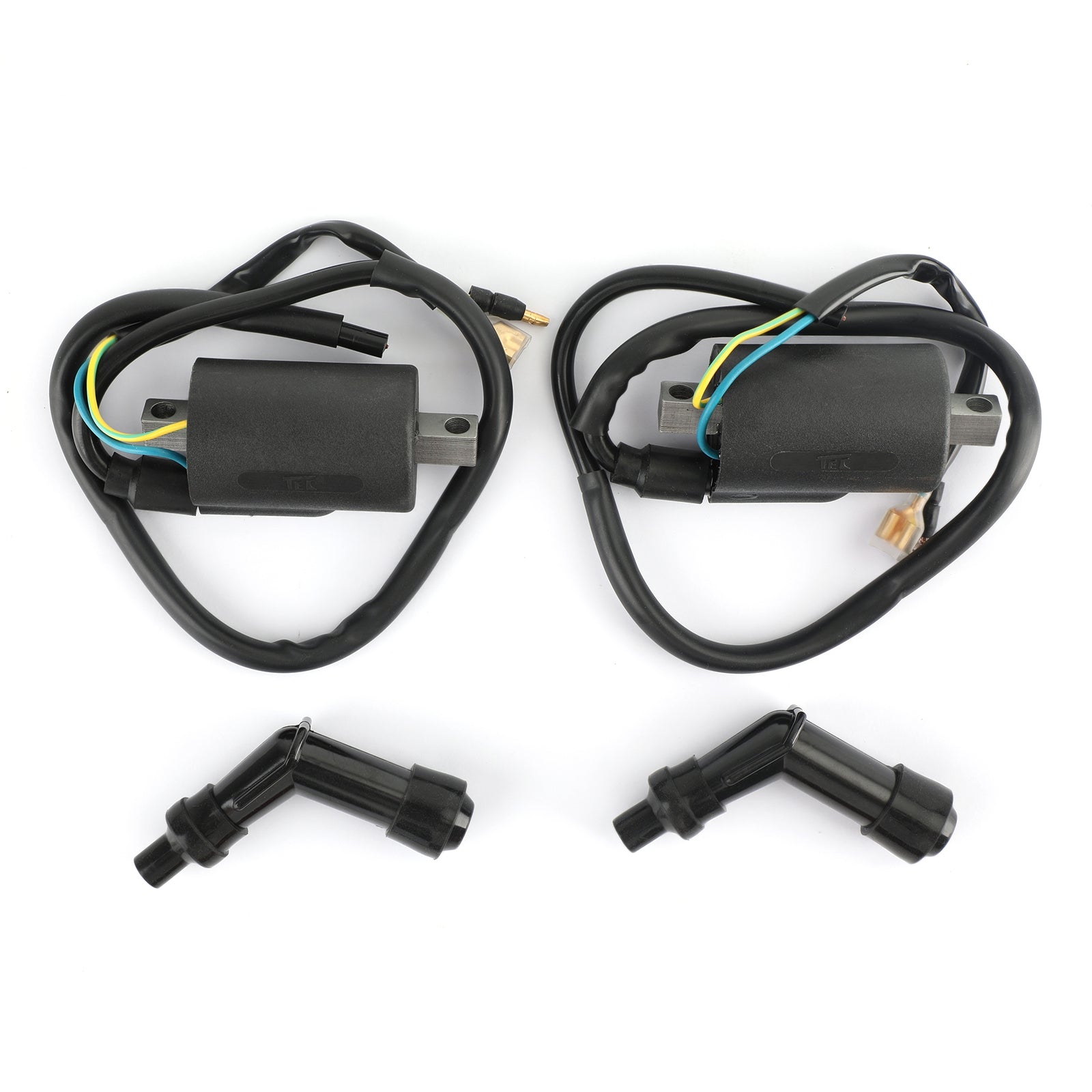 Bobina Accensione + Cappucci Candele per Honda CB450K CB450 CL450K CB500T Generico