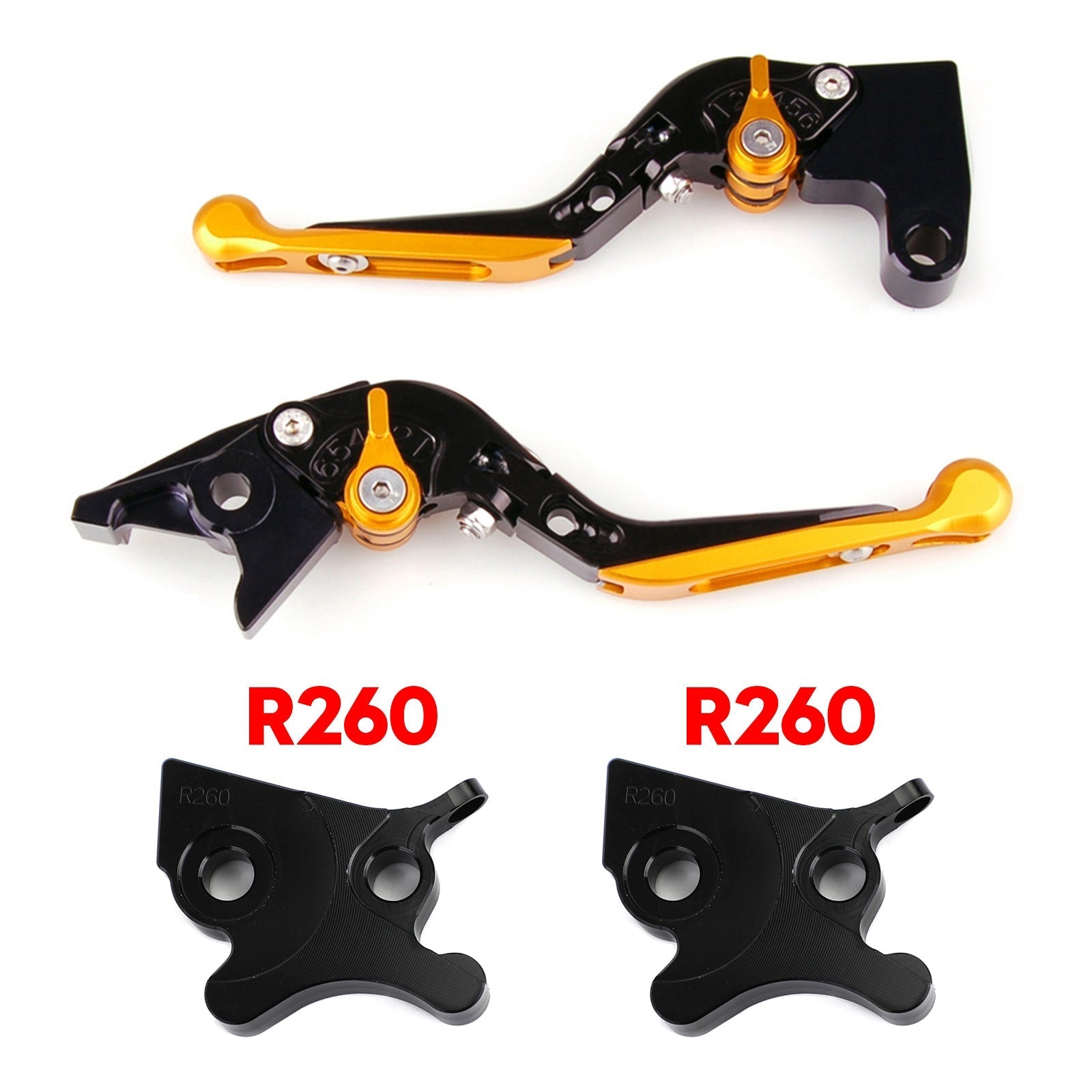 Zavorna ročica dolge motociklistične sklopke, primerna za BMW R1200GS Adventure (LC) 2014-2018 Generic