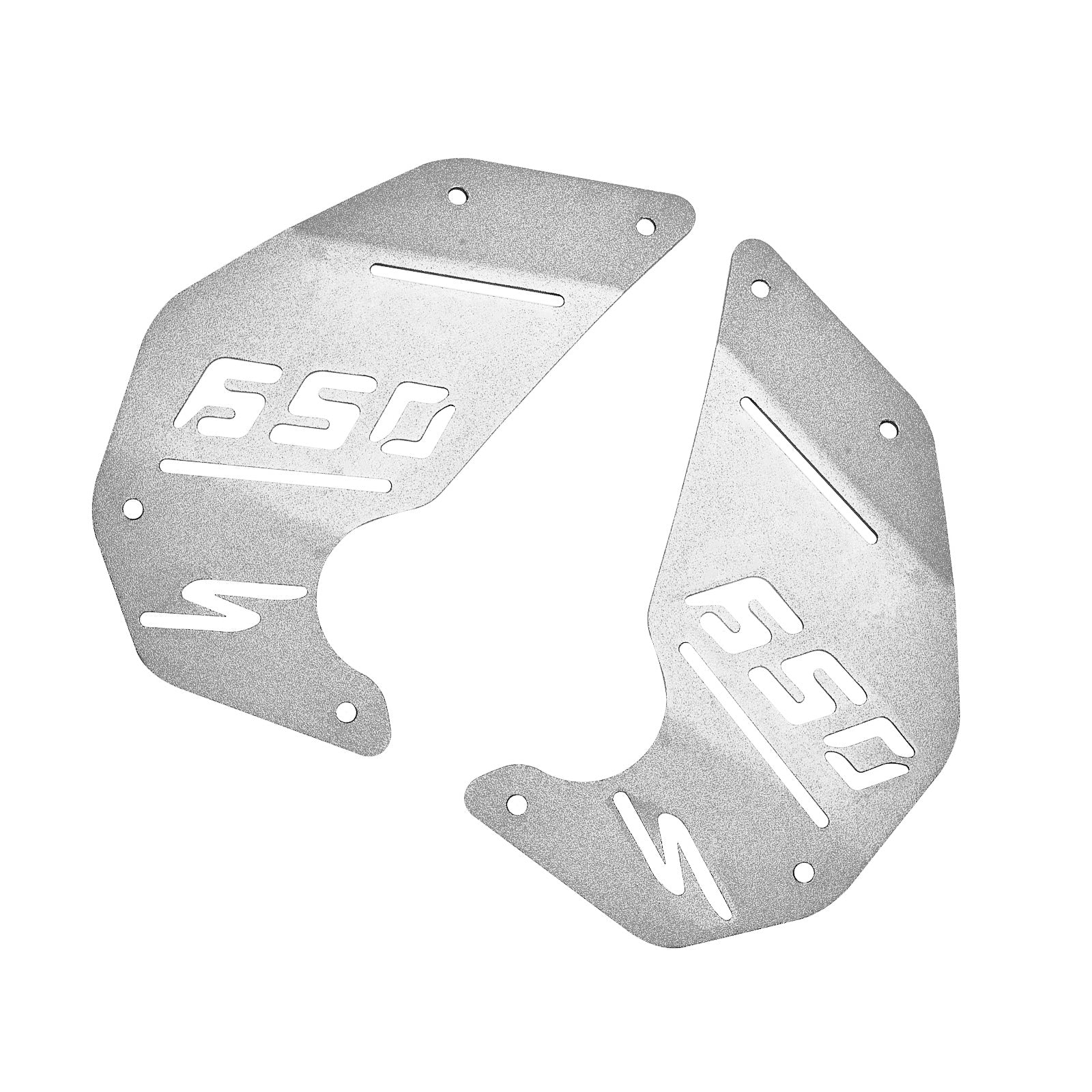 Kawasaki Vulcan S En Vn650 2015-2022 Moottorinsuojalevyn sivupaneeli hopea kahvilaan