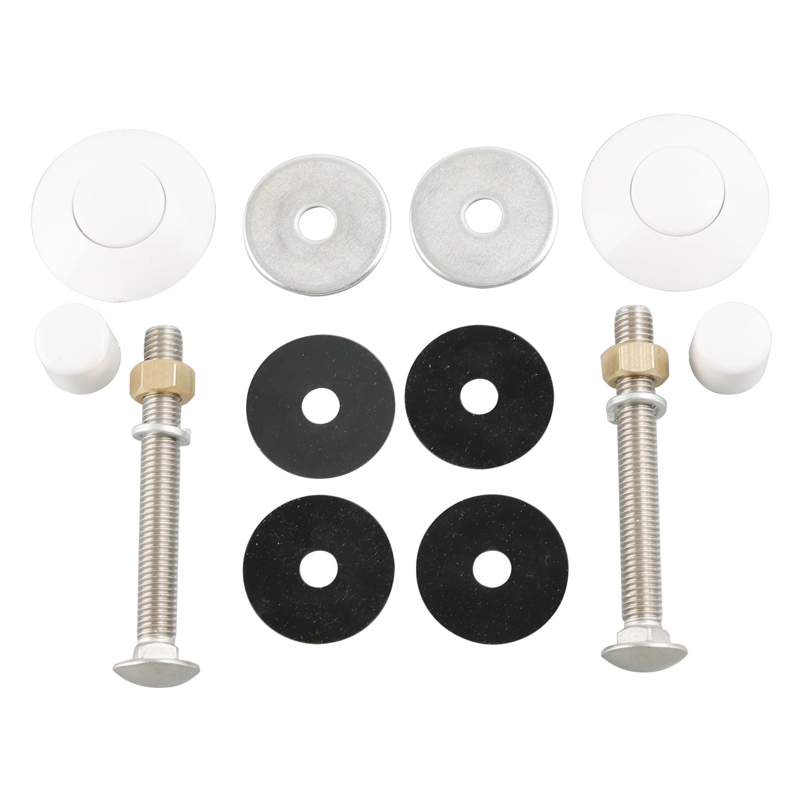 Kit de montage pour plongeoir blanc 67-209-909-SS 5-1/2"Boulons 1-1/4&2"f/w