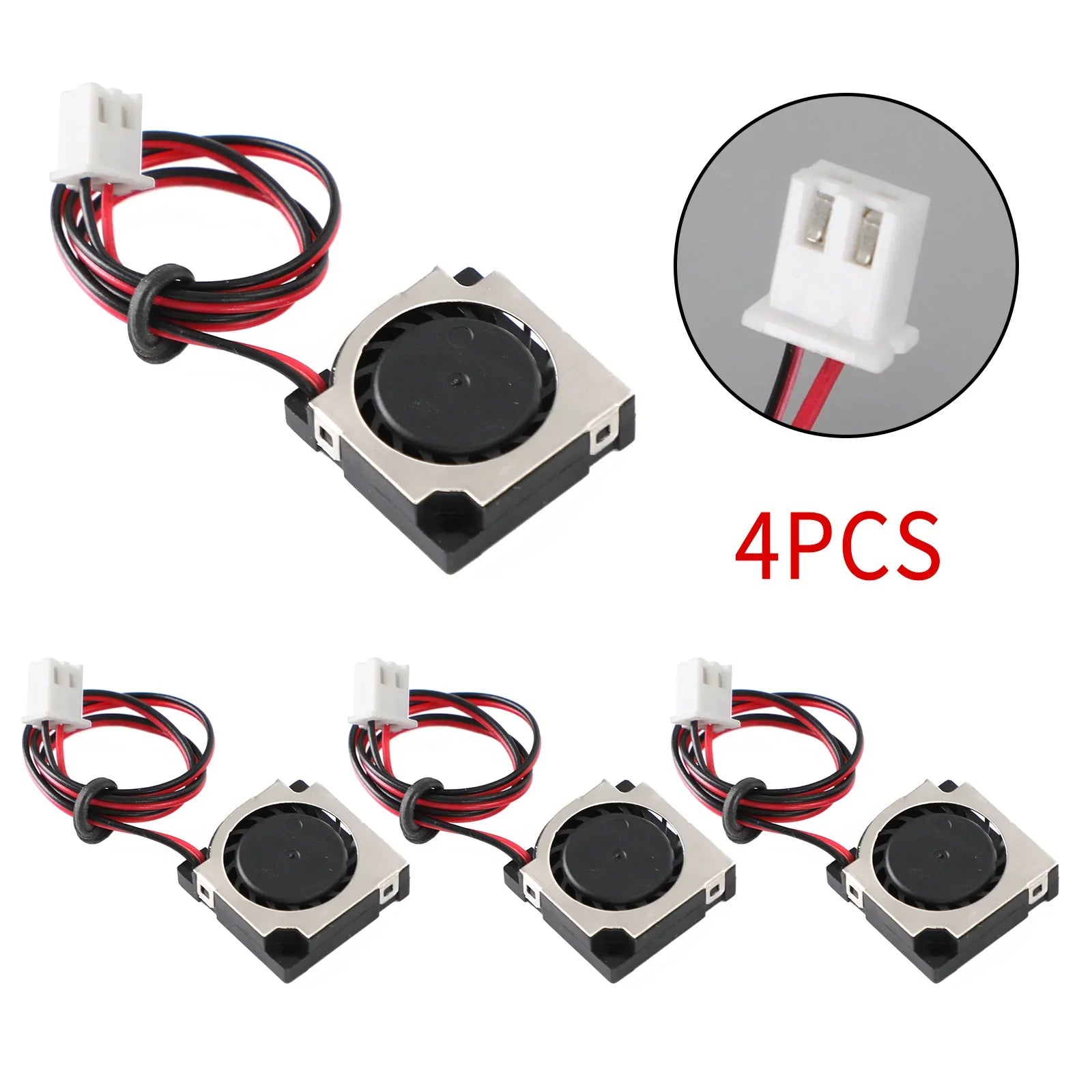 Ventilateur de ventilateur de refroidissement CC sans balais 5V 20065VS 20x20x6mm fil à 2 broches