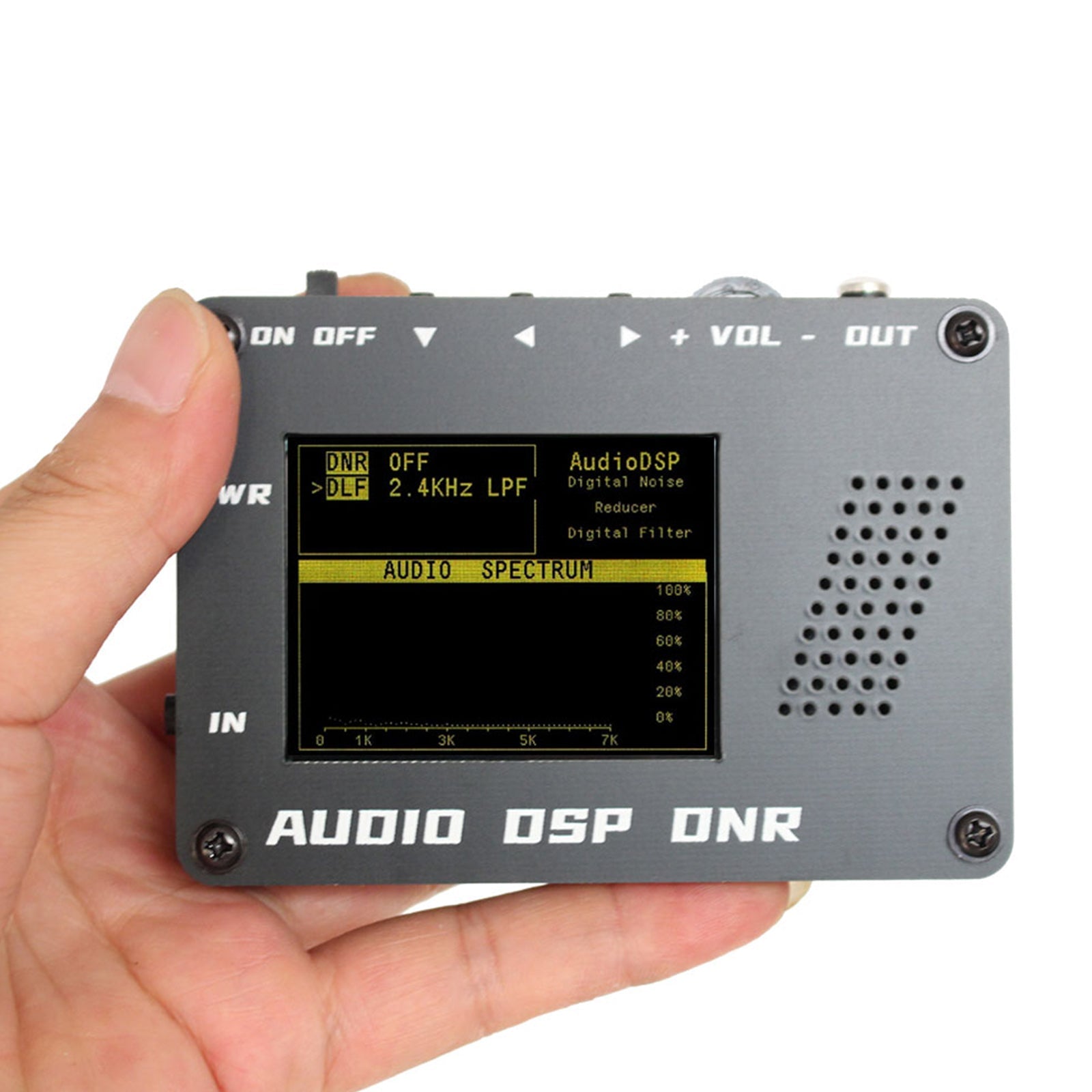 Audio DSP Ruisonderdrukking DNR Digitale filterradio SSB YAESU ICOM + luidspreker