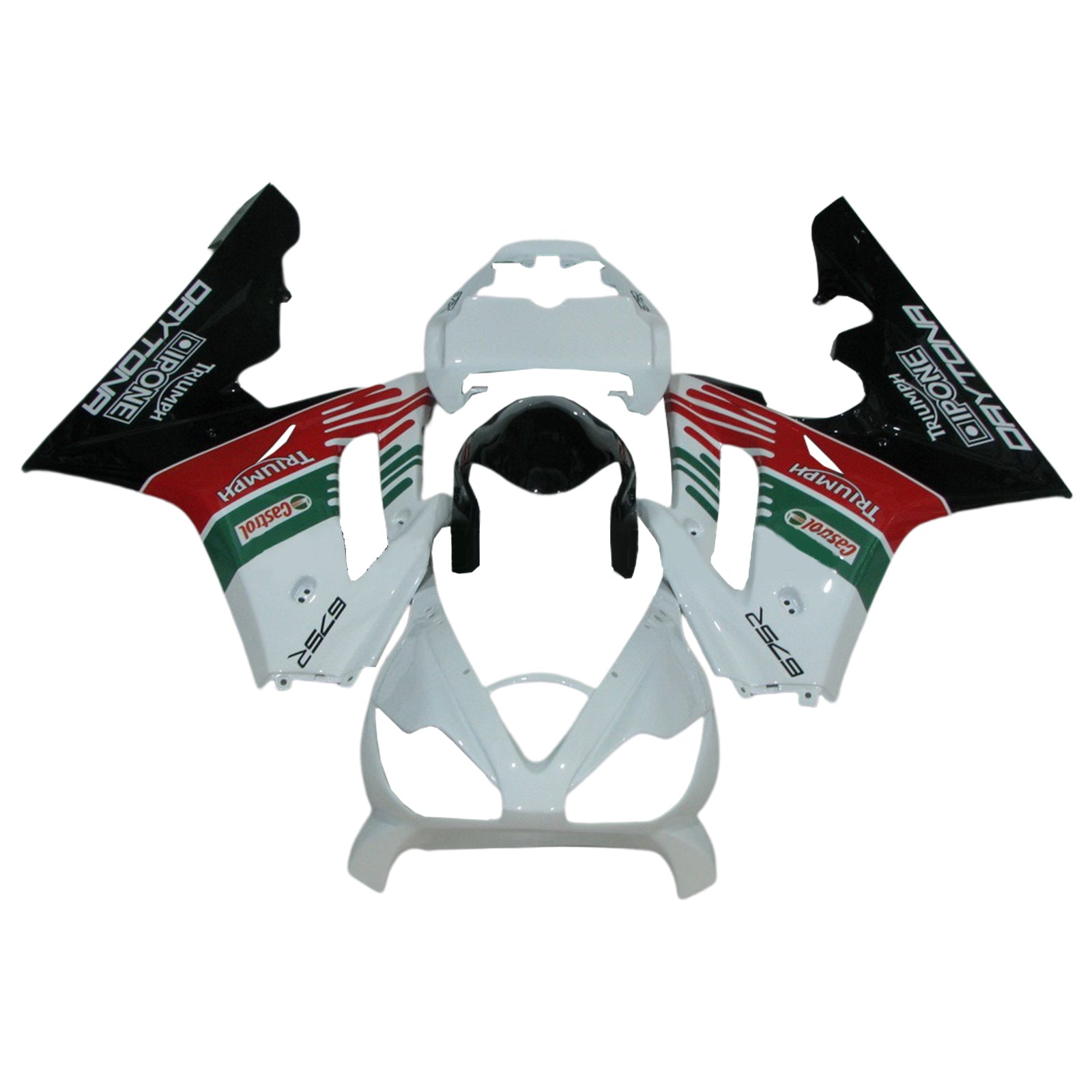 Amotopart Triumph Daytona 675 2006-2008 Kit carenatura carrozzeria in plastica ABS