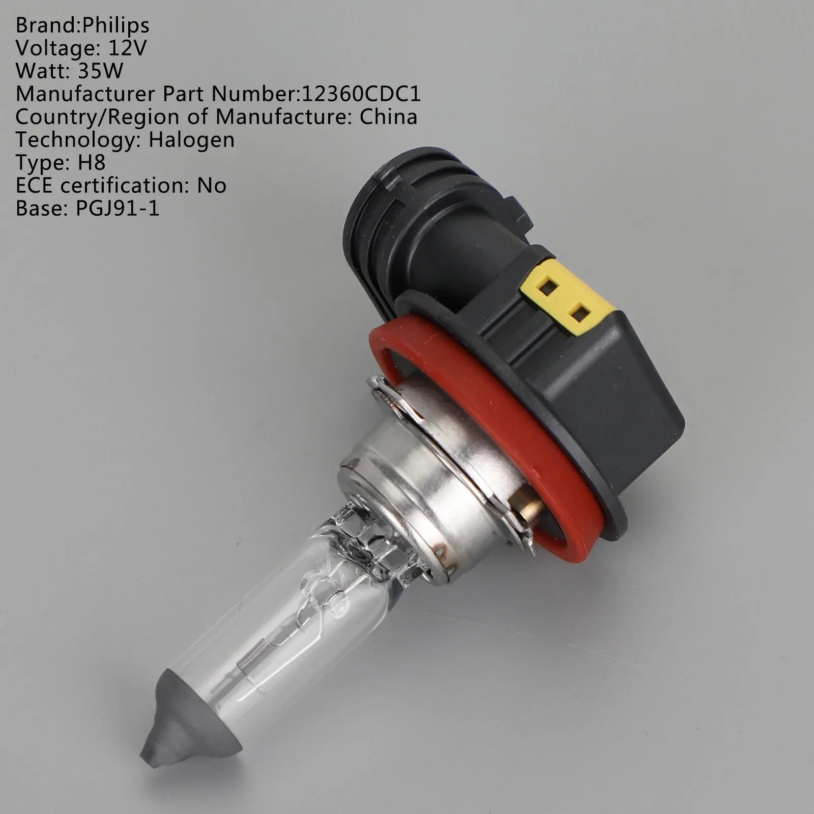 H8 Dla Philips CoreDrive Halogenowa mgła 12360CDC1 12V 35W PGJ91-1 Generic