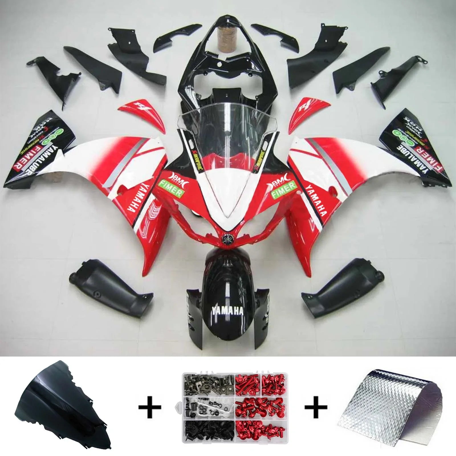 Kit carena Amotopart per Yamaha YZF 1000 R1 2009-2011 generico